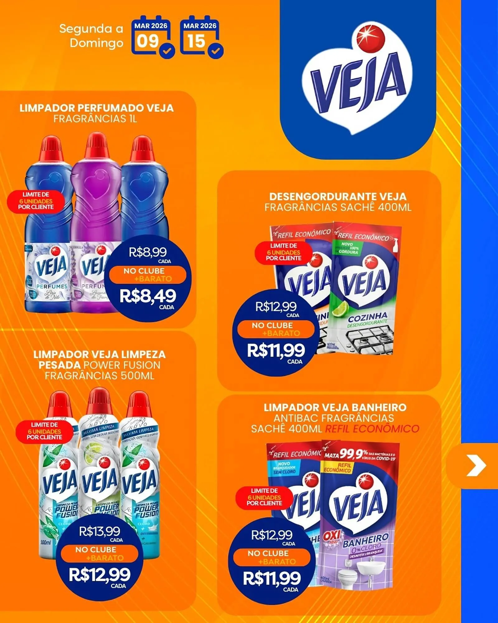 Encarte de Folheto Rede Bom Lugar 9 de março até 15 de março 2026 - Pagina 3