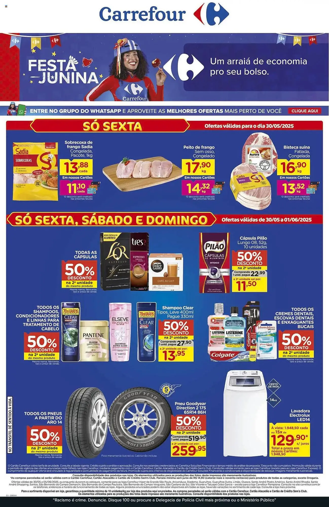 Encarte de Catálogo Carrefour 30 de maio até 6 de junho 2025 - Pagina 1