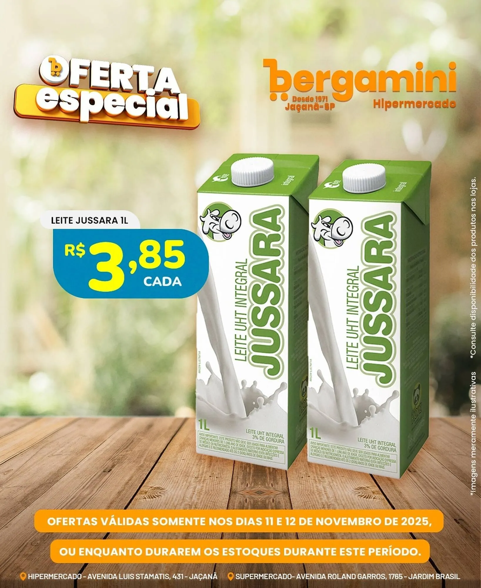 Encarte de Catálogo Supermercado Bergamini 11 de novembro até 12 de novembro 2025 - Pagina 1