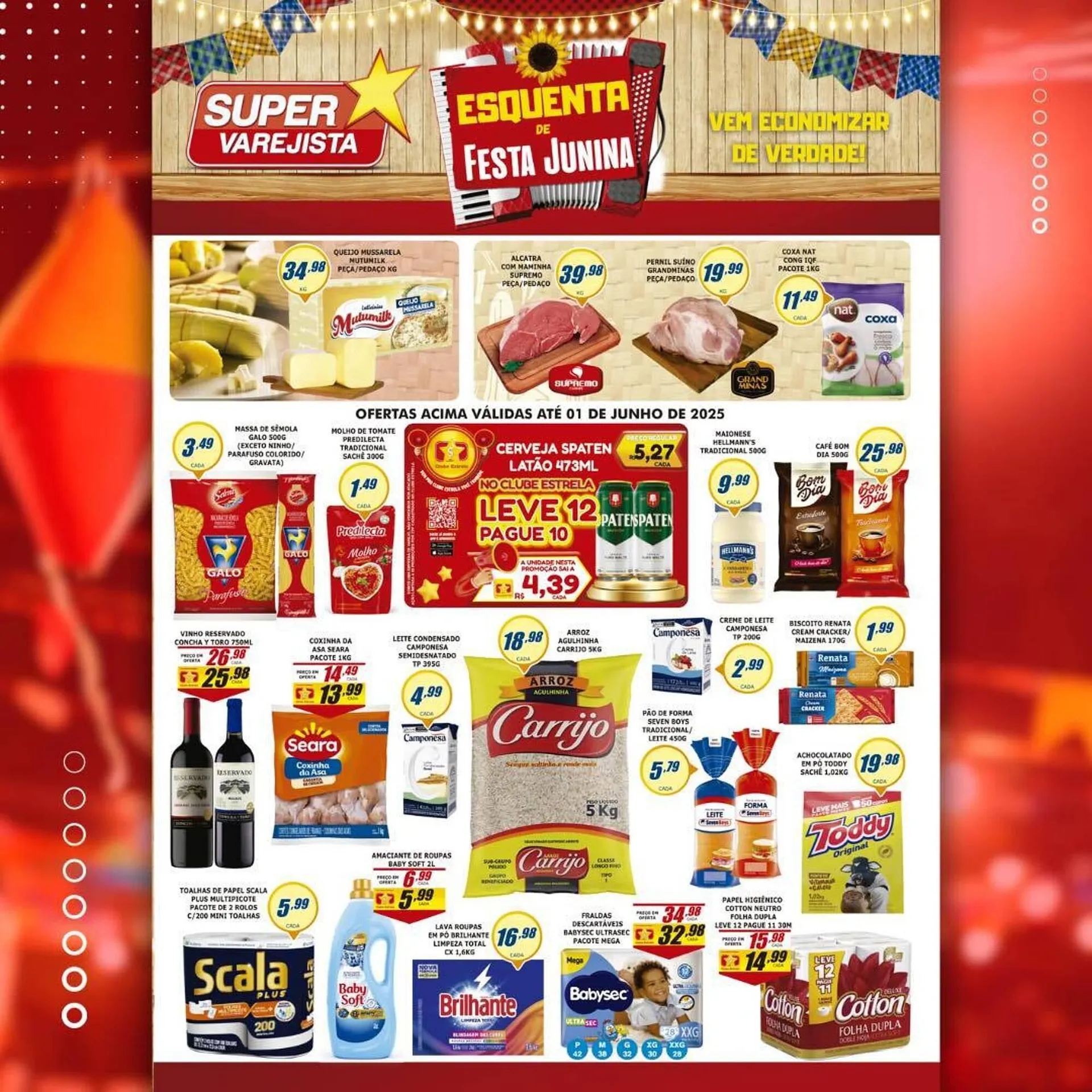 Encarte de Catálogo Super Varejista 30 de maio até 1 de junho 2025 - Pagina 1
