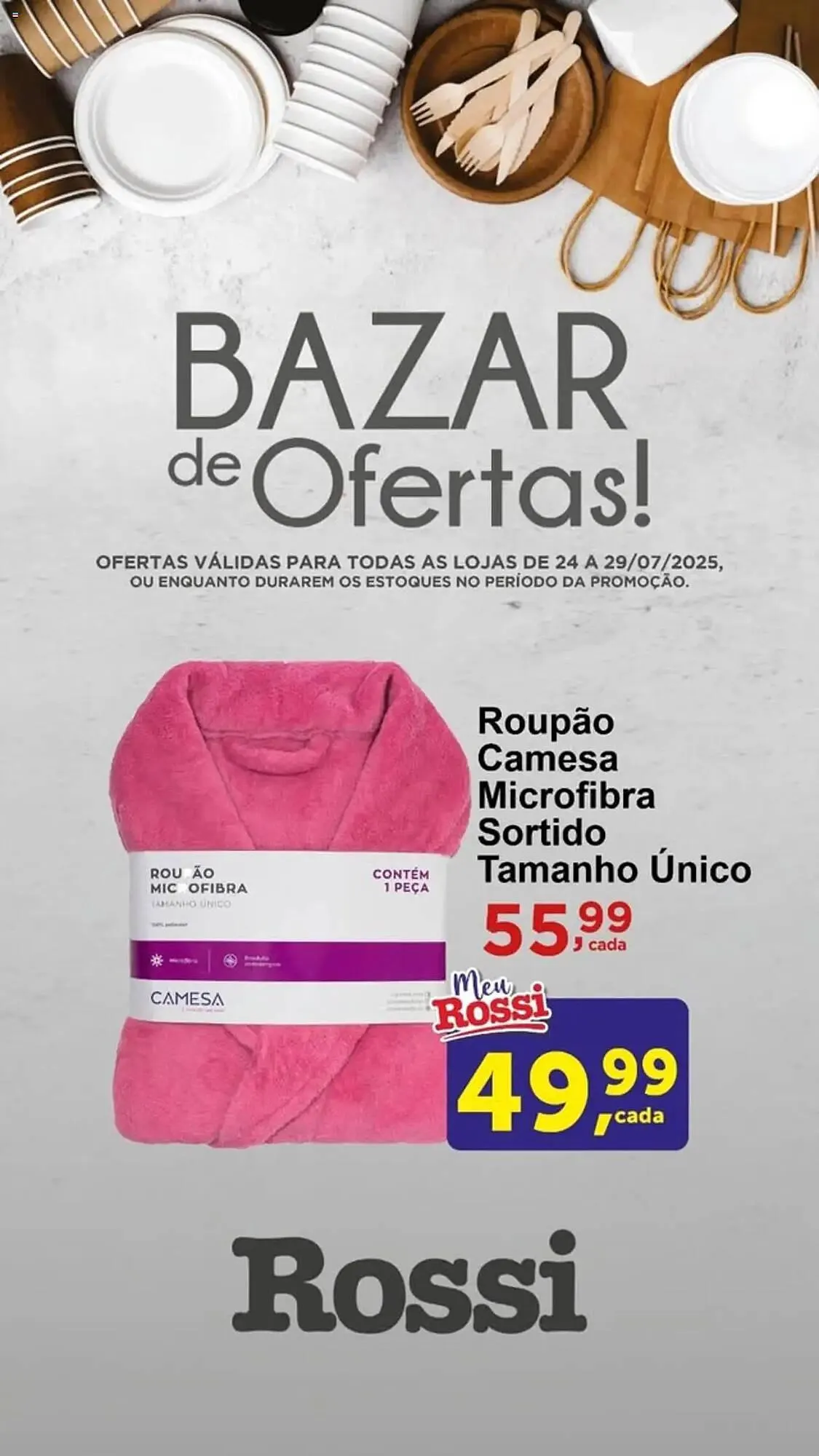 Encarte de Catálogo Rossi Supermercado 24 de julho até 29 de julho 2025 - Pagina 2