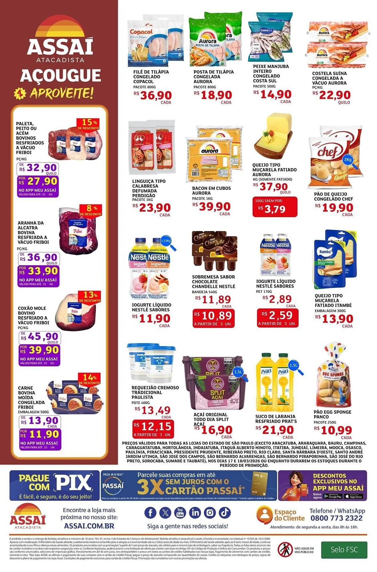 Encarte de Encarte Assaí Atacadista 17 de março até 18 de março 2026 - Pagina 2