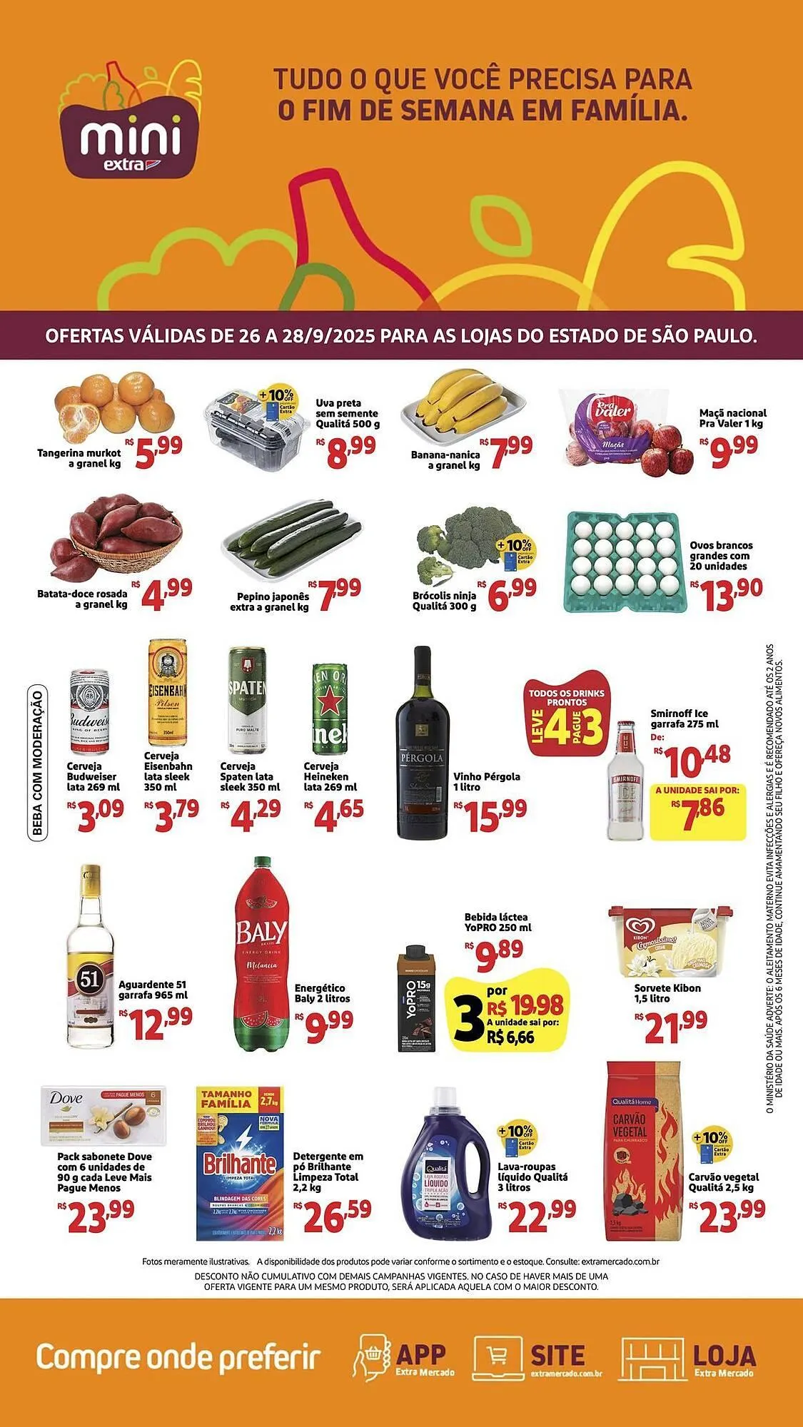 Folheto Mini Extra - 1