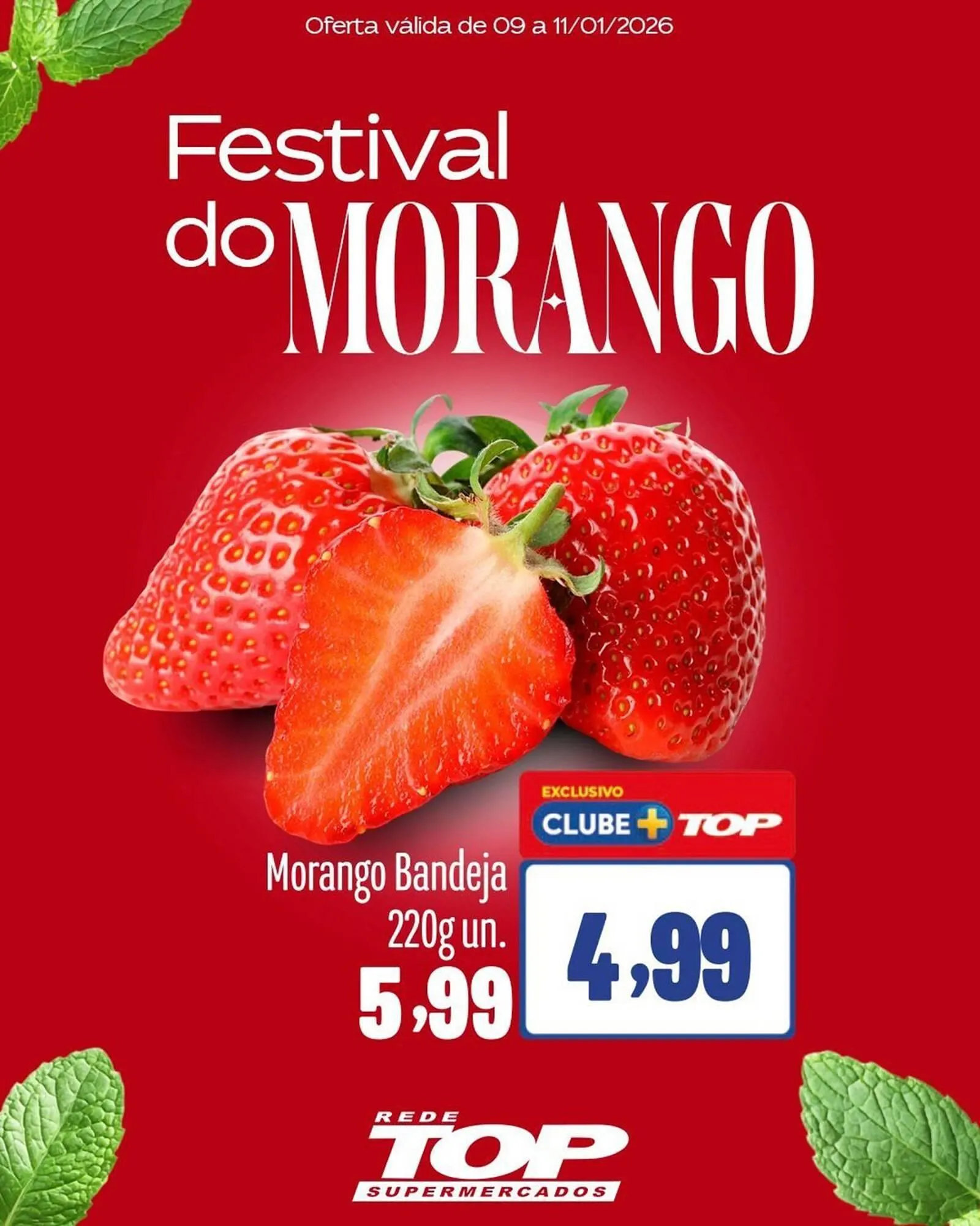 Encarte de Encarte Rede Top 9 de janeiro até 11 de janeiro 2026 - Pagina 1