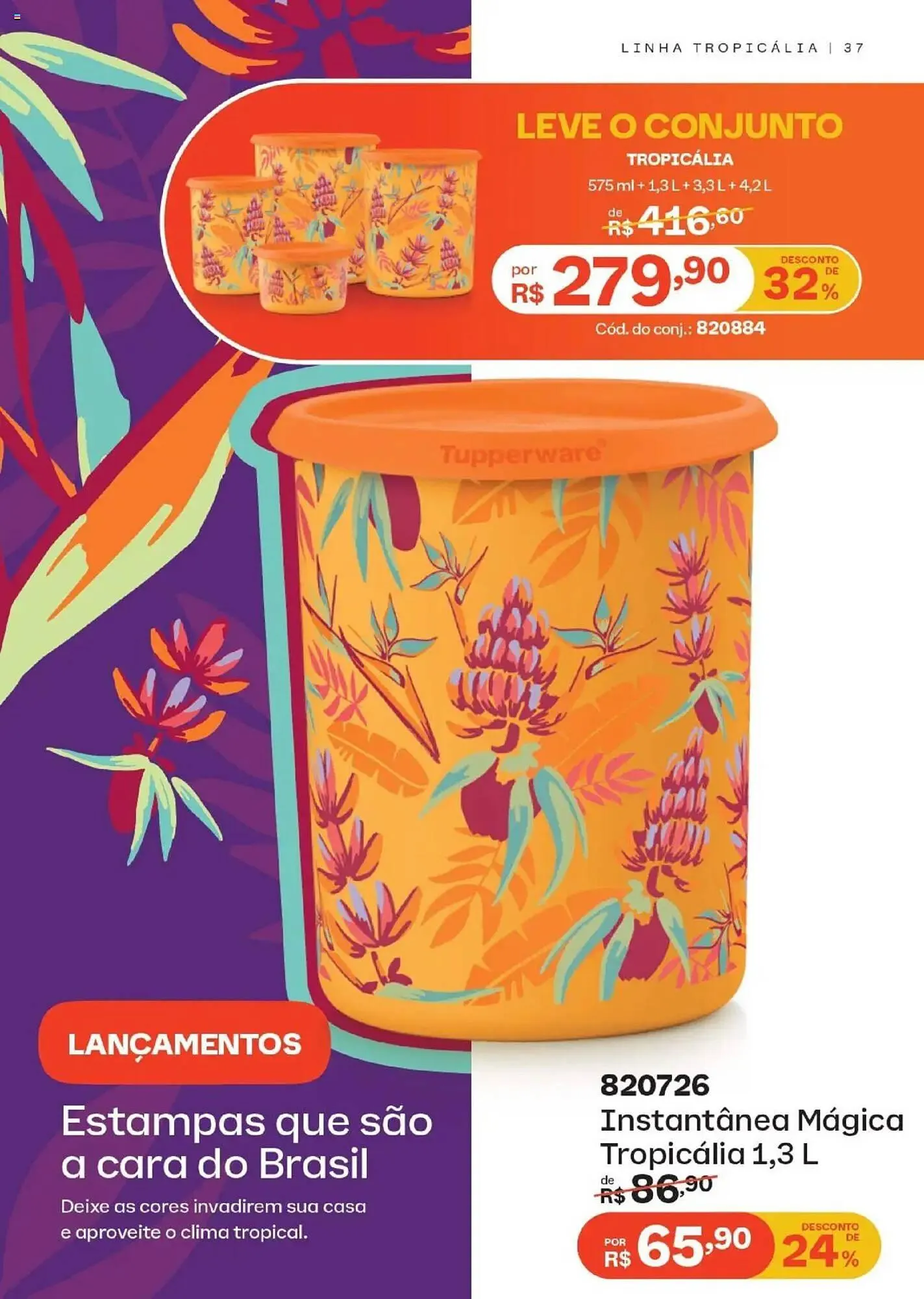 Encarte de Catálogo Tupperware 1 de setembro até 1 de outubro 2025 - Pagina 37