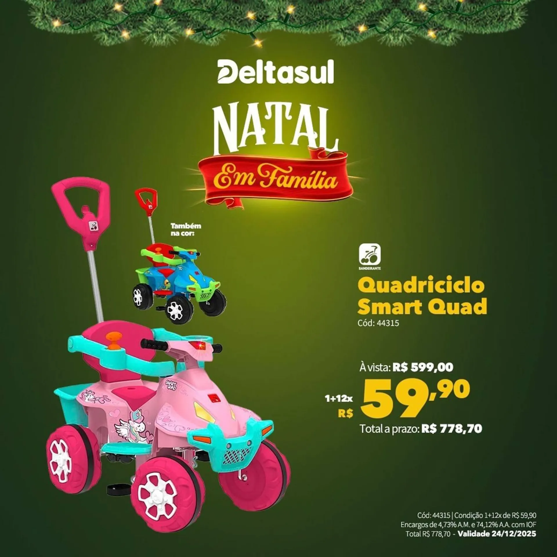 Encarte de Folheto Deltasul 2 de dezembro até 24 de dezembro 2025 - Pagina 7