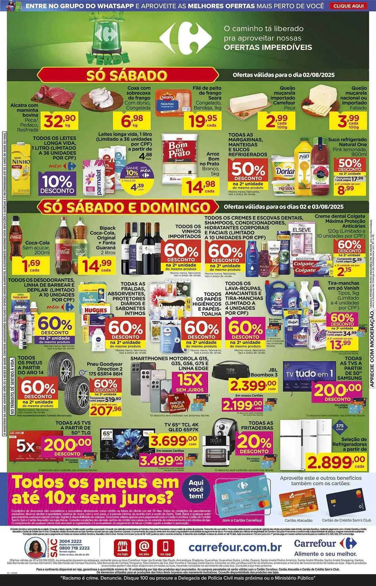 Encarte de Catálogo Carrefour 1 de agosto até 7 de agosto 2025 - Pagina 2