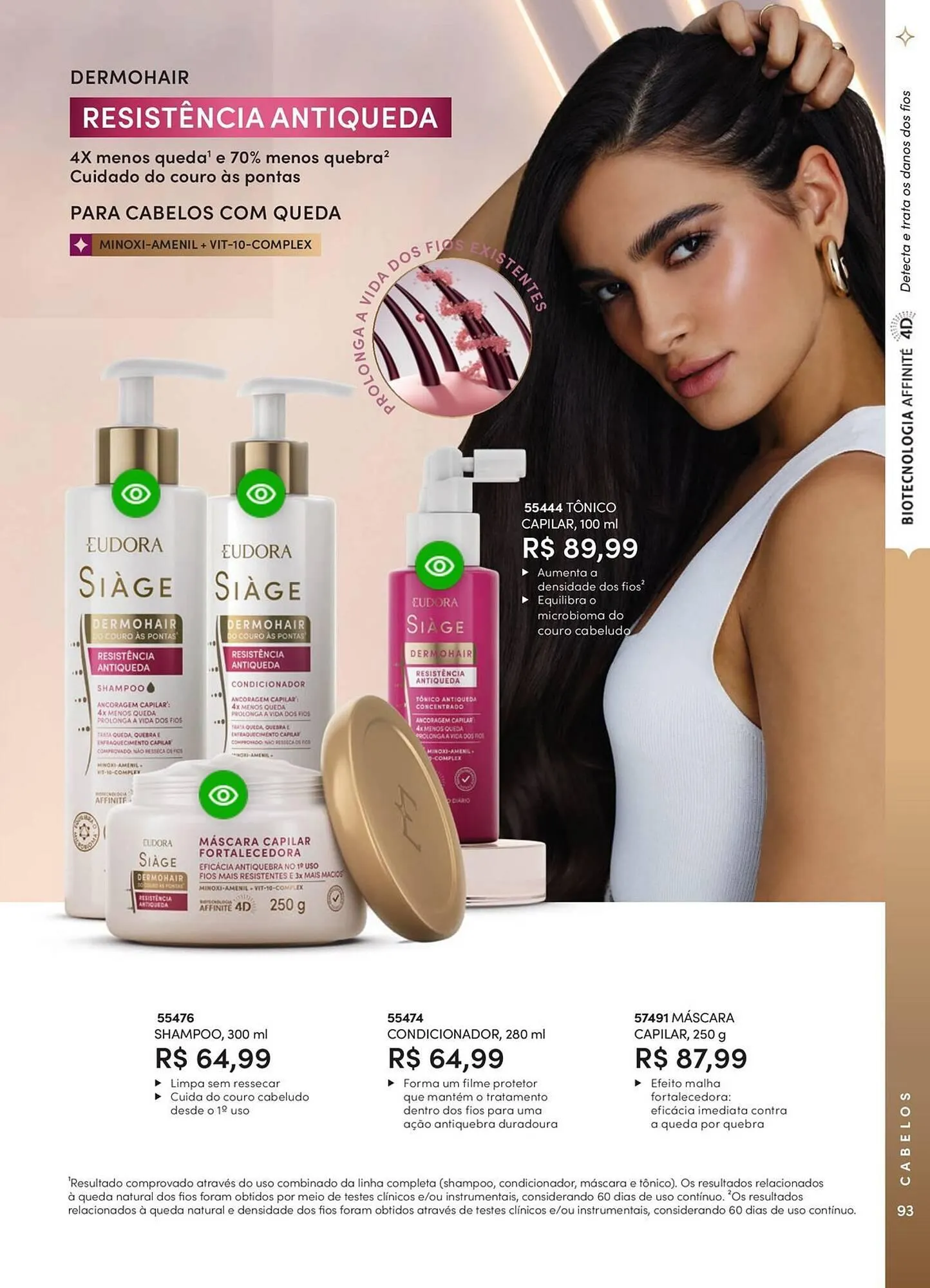 Encarte de Catálogo Eudora 23 de abril até 30 de junho 2025 - Pagina 99