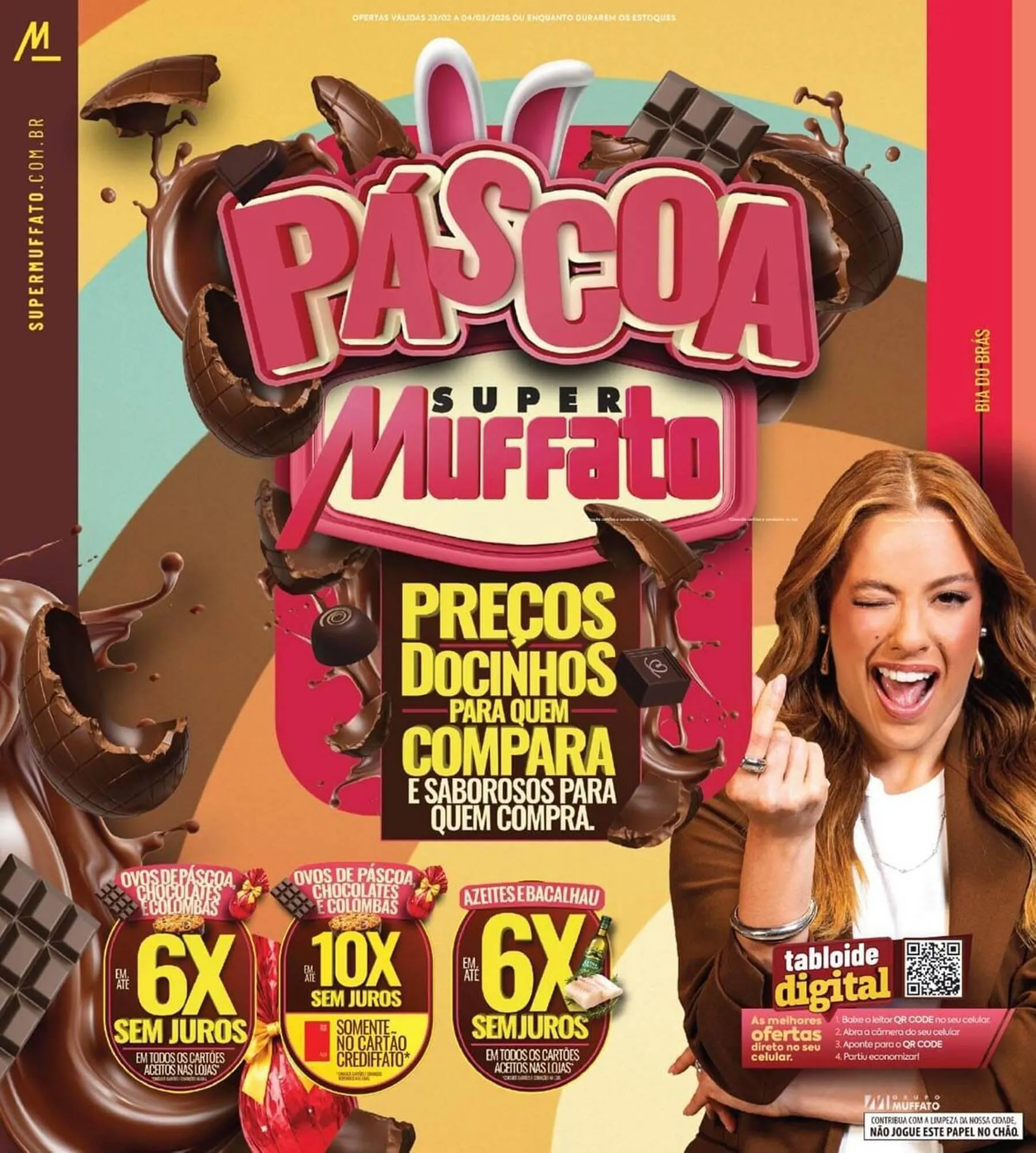 Encarte de Encarte Muffato 23 de fevereiro até 3 de abril 2026 - Pagina 1