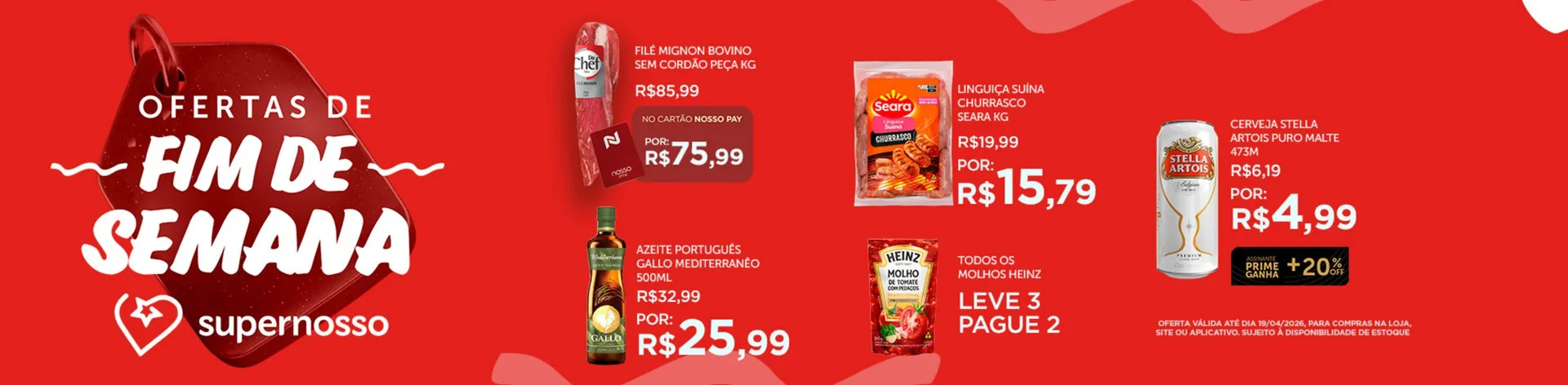Encarte de Folheto Super Nosso 18 de abril até 21 de abril 2026 - Pagina 8