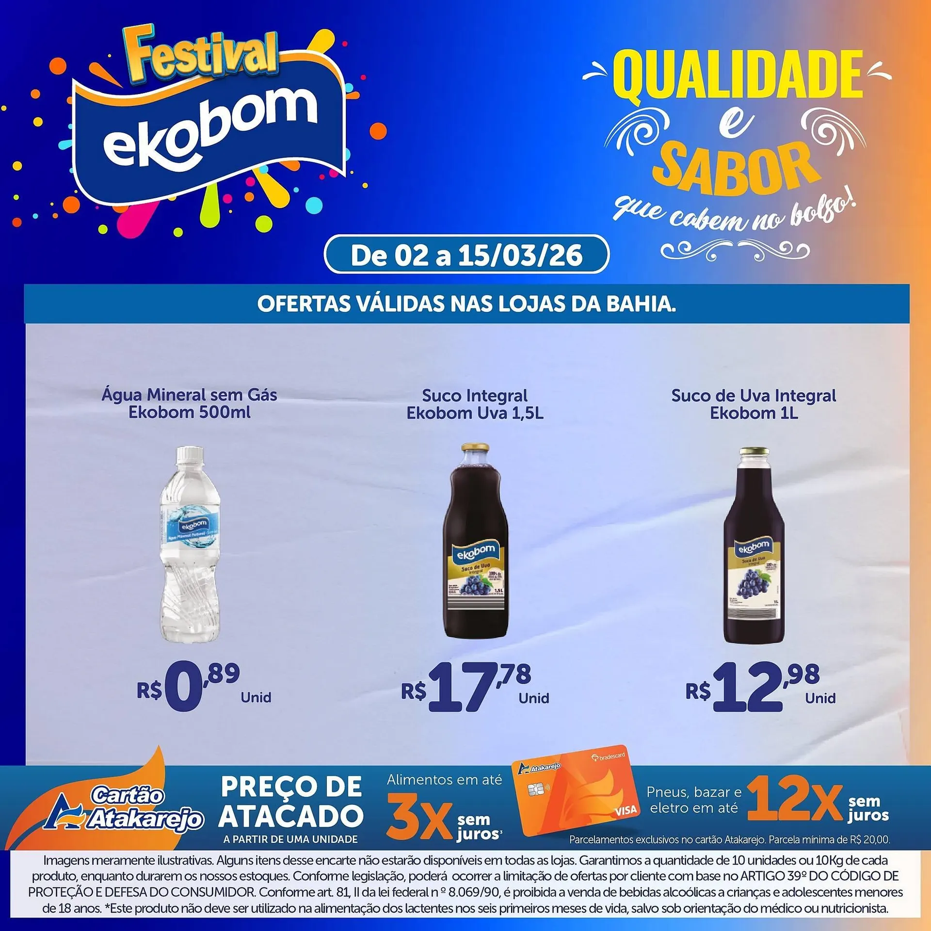 Encarte de Encarte Atakarejo 3 de março até 15 de março 2026 - Pagina 4