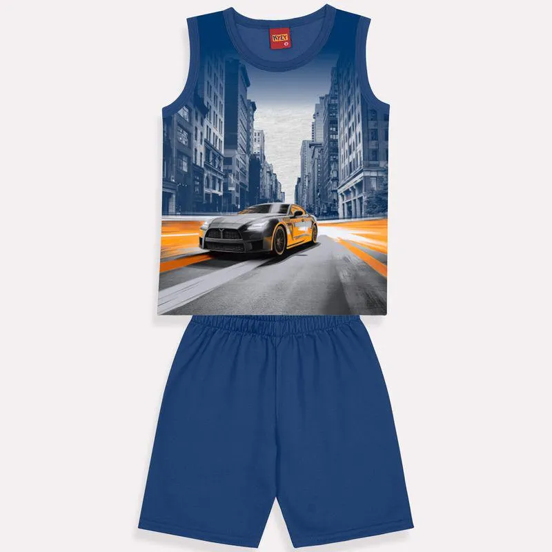 Conjunto Infantil Menino Estampado Kyly