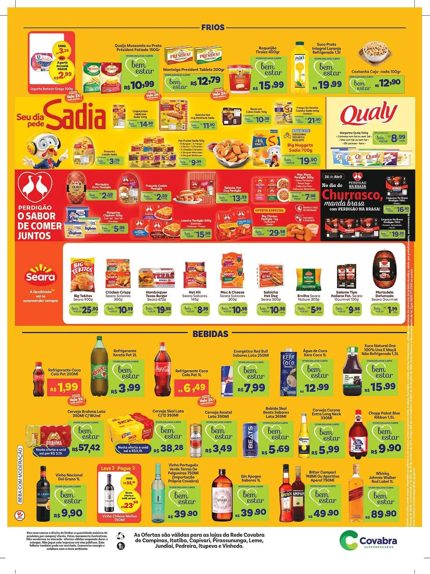 Encarte de Catálogo Covabra Supermercados 23 de abril até 29 de abril 2026 - Pagina 4