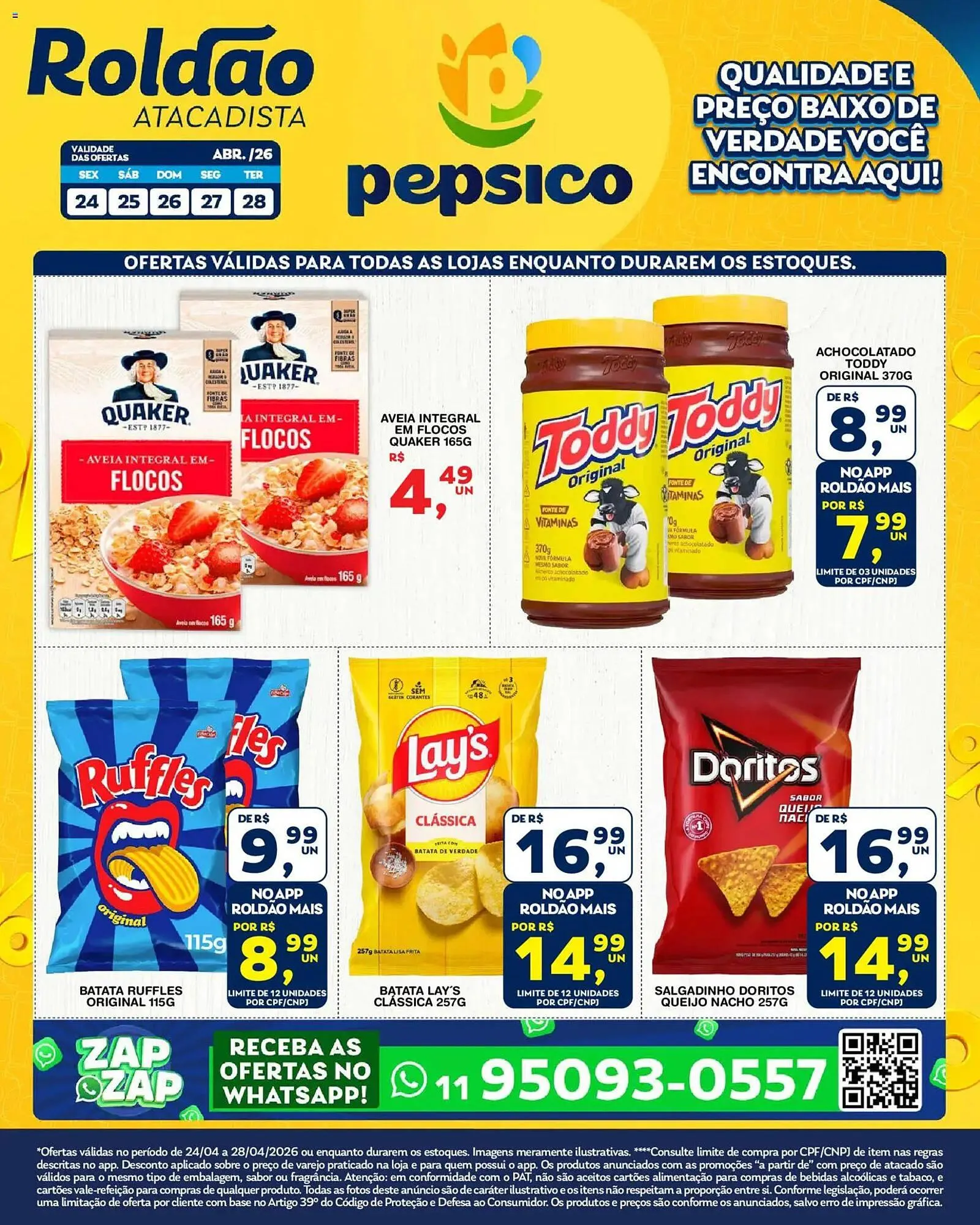 Encarte de Folheto Roldão 24 de abril até 29 de abril 2026 - Pagina 1