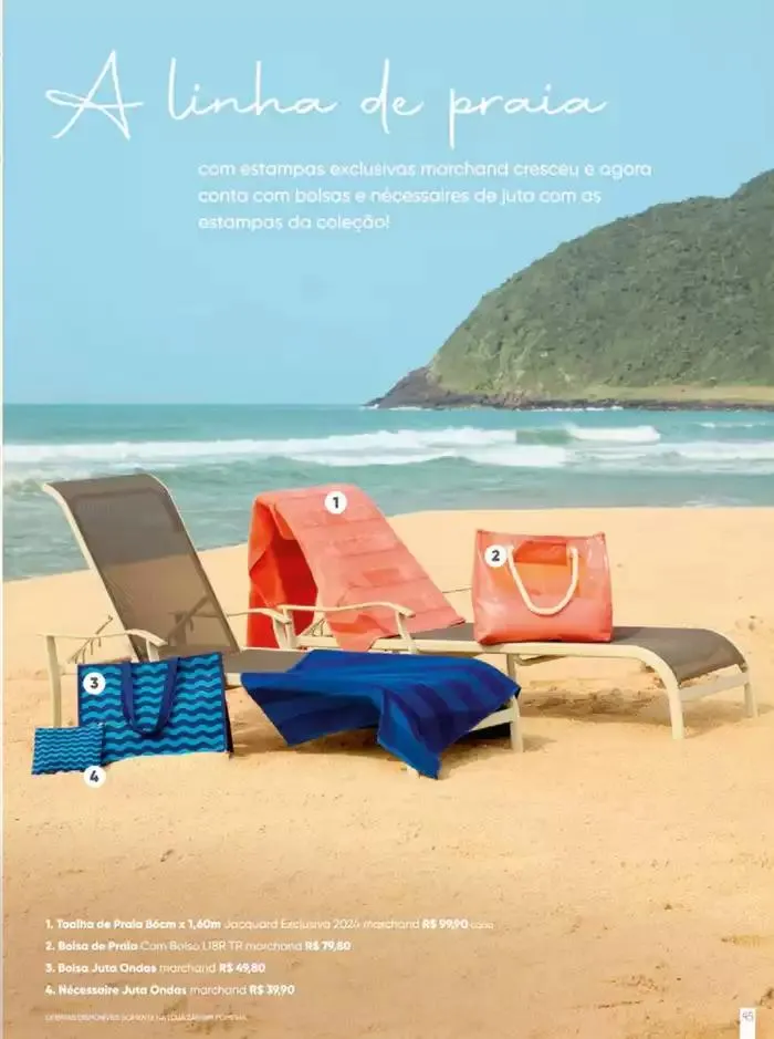 Encarte de Edição marchand Verão SP 2 de dezembro até 30 de março 2025 - Pagina 45