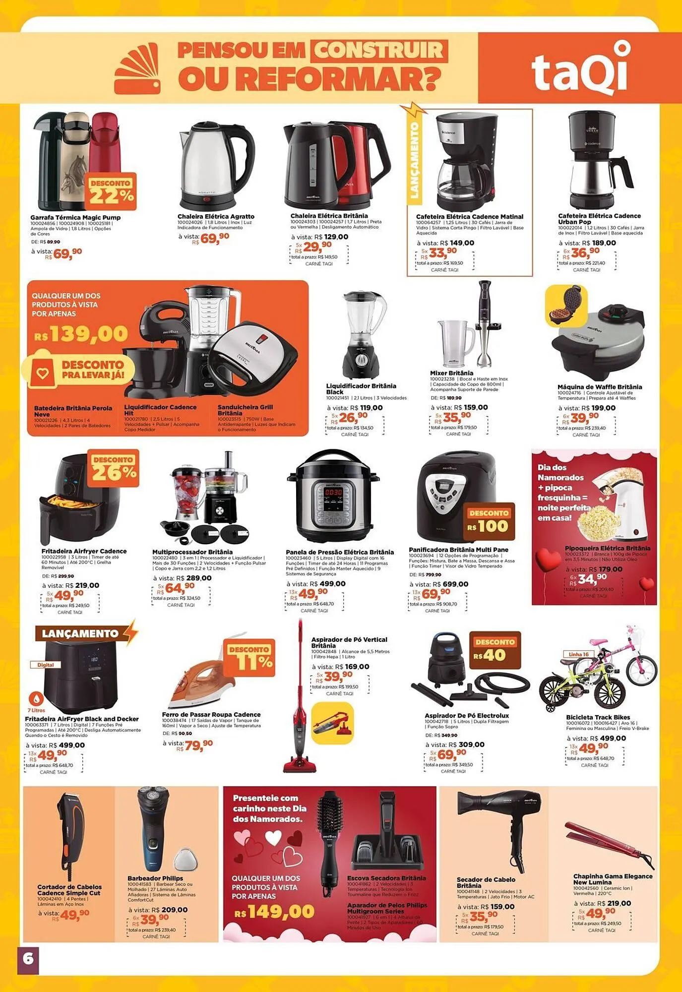 Encarte de Catálogo Lojas TaQi 3 de junho até 22 de junho 2025 - Pagina 6