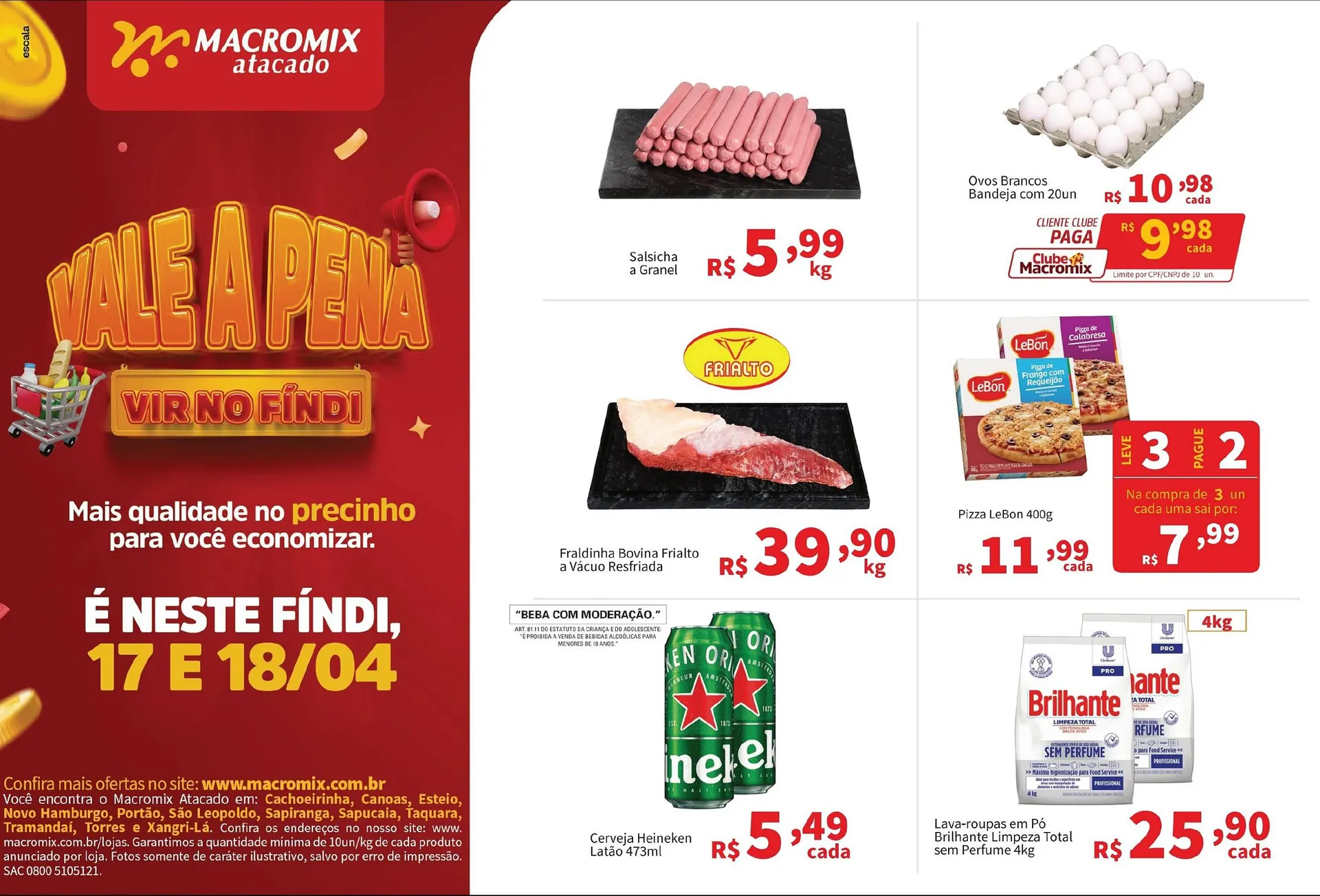 Encarte de Catálogo Macromix Atacado 17 de abril até 18 de abril 2026 - Pagina 1