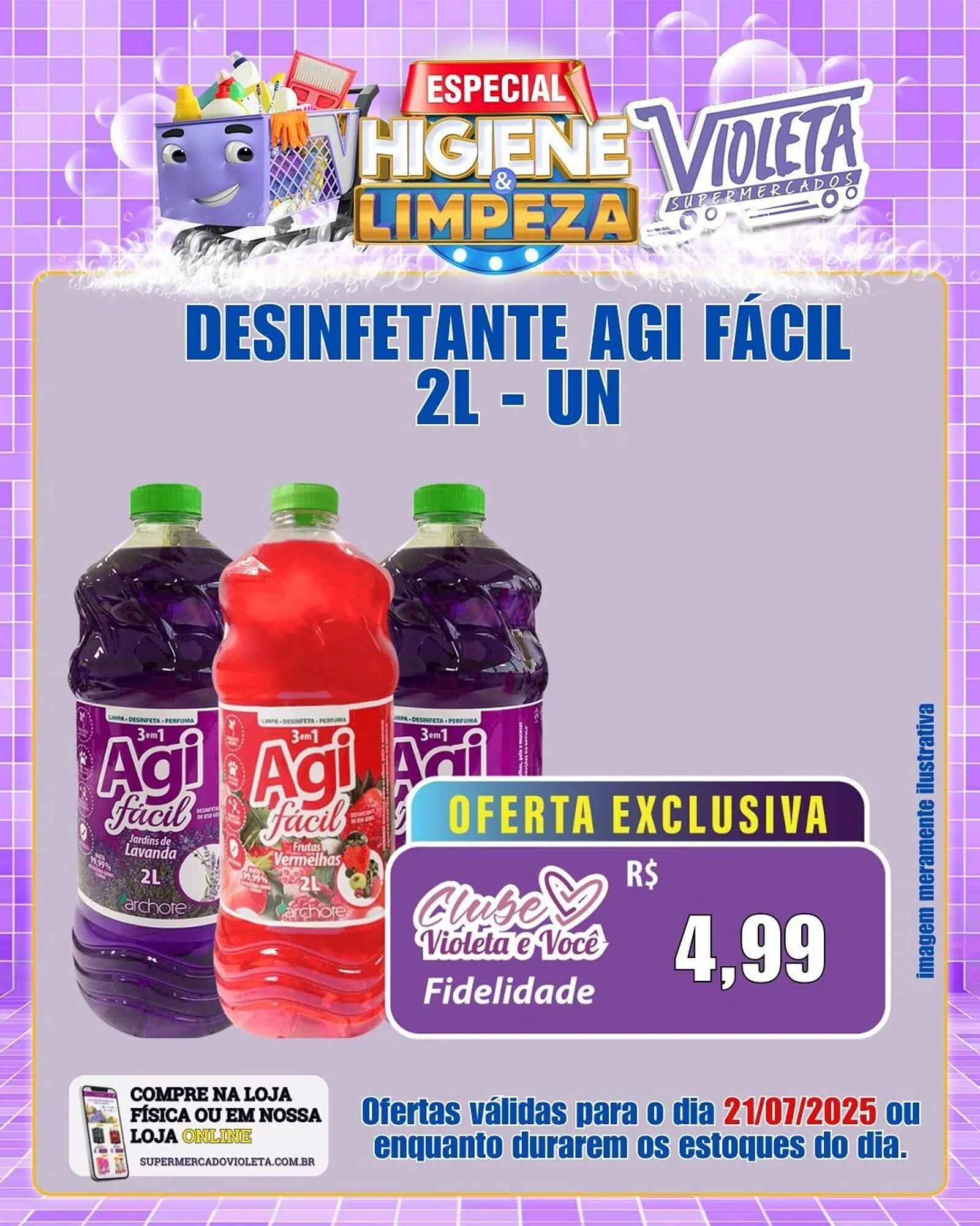 Encarte de Catálogo Violeta Supermercados 21 de julho até 21 de julho 2025 - Pagina 5
