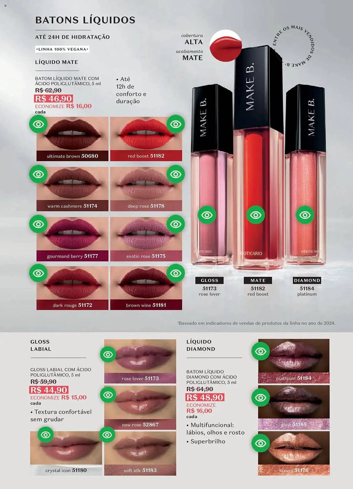 Encarte de Catálogo O Boticário 3 de novembro até 30 de novembro 2025 - Pagina 136