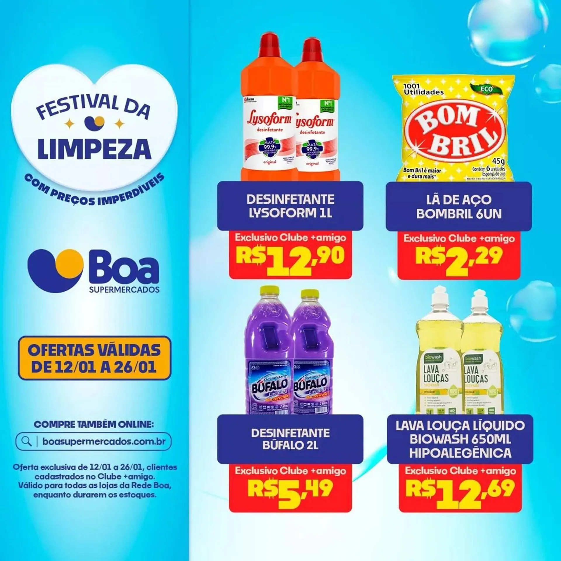 Encarte de Tabloide Boa Supermercados 12 de janeiro até 26 de janeiro 2026 - Pagina 4