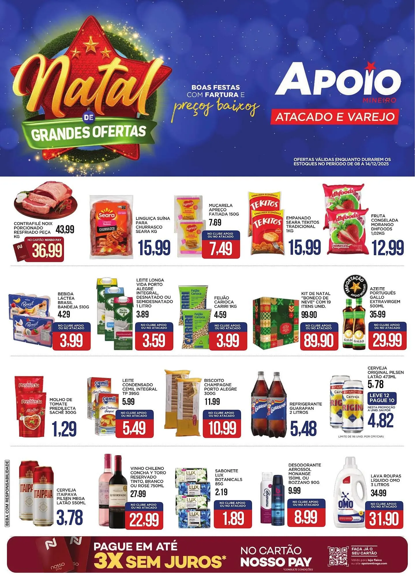 Encarte de Folheto Apoio Mineiro 8 de dezembro até 14 de dezembro 2025 - Pagina 1