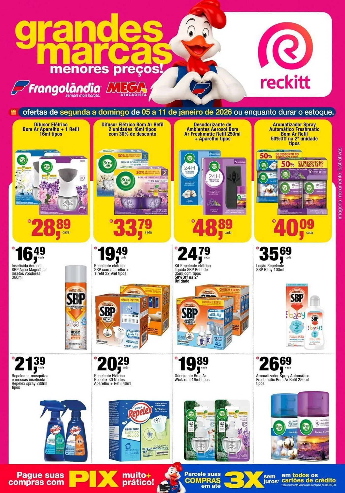 Encarte de Encarte Frangolândia 7 de janeiro até 11 de janeiro 2026 - Pagina 1