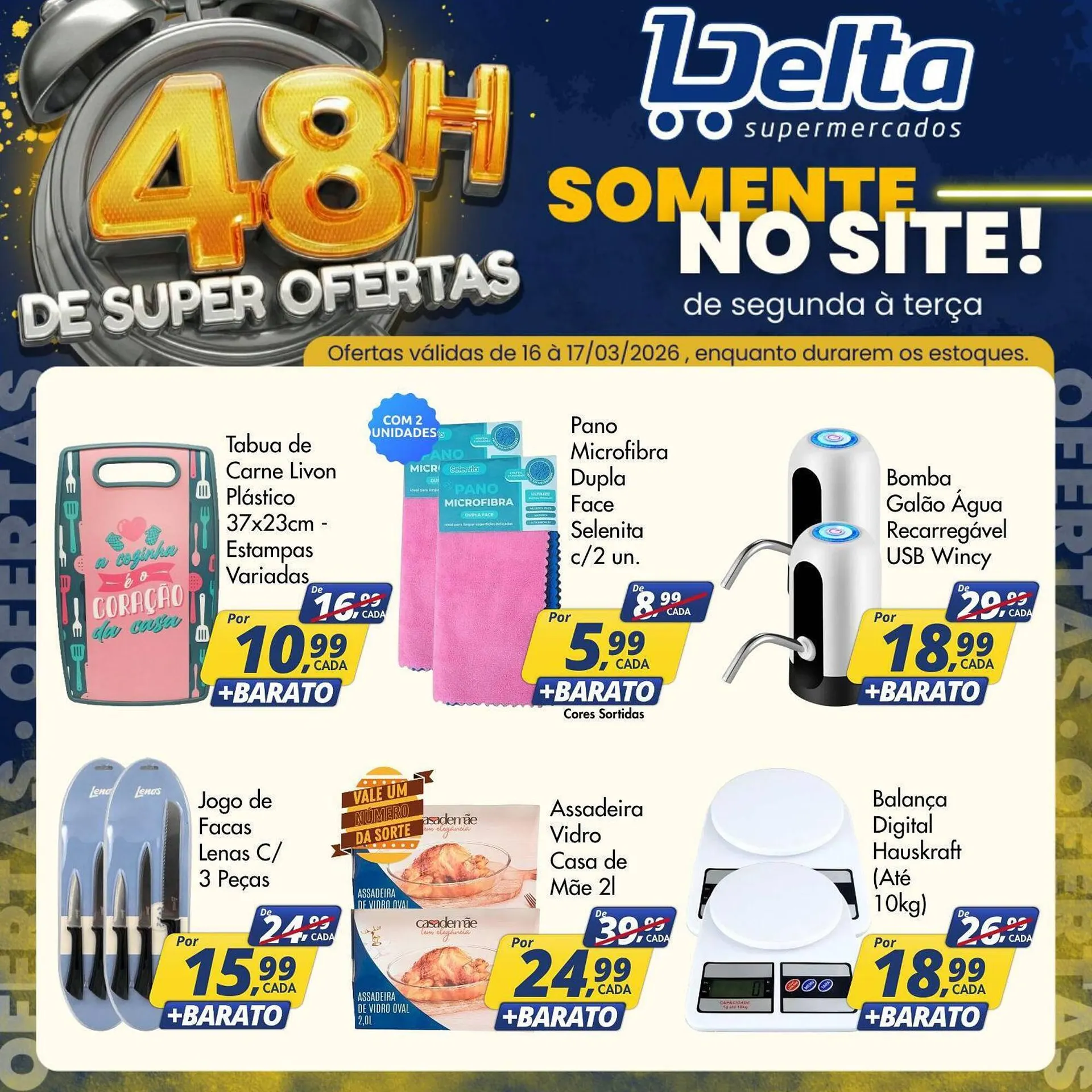 Encarte de Catálogo Delta Supermercados 16 de março até 17 de março 2026 - Pagina 5