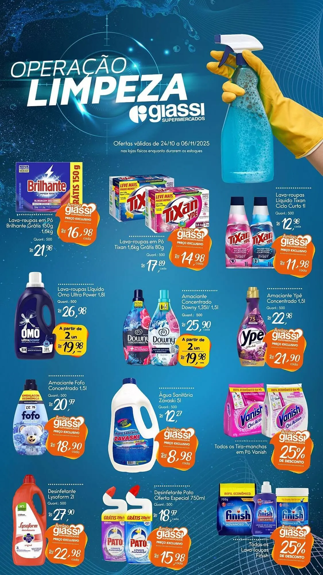 Encarte de Encarte Giassi Supermercados 24 de outubro até 6 de novembro 2025 - Pagina 2