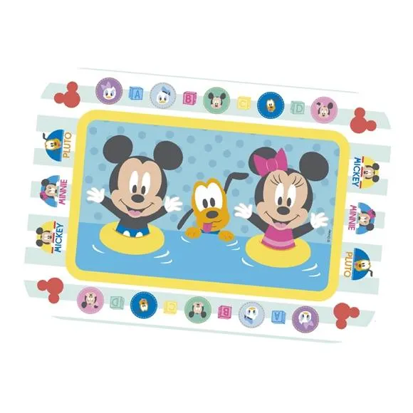 tapete de água inflável disney