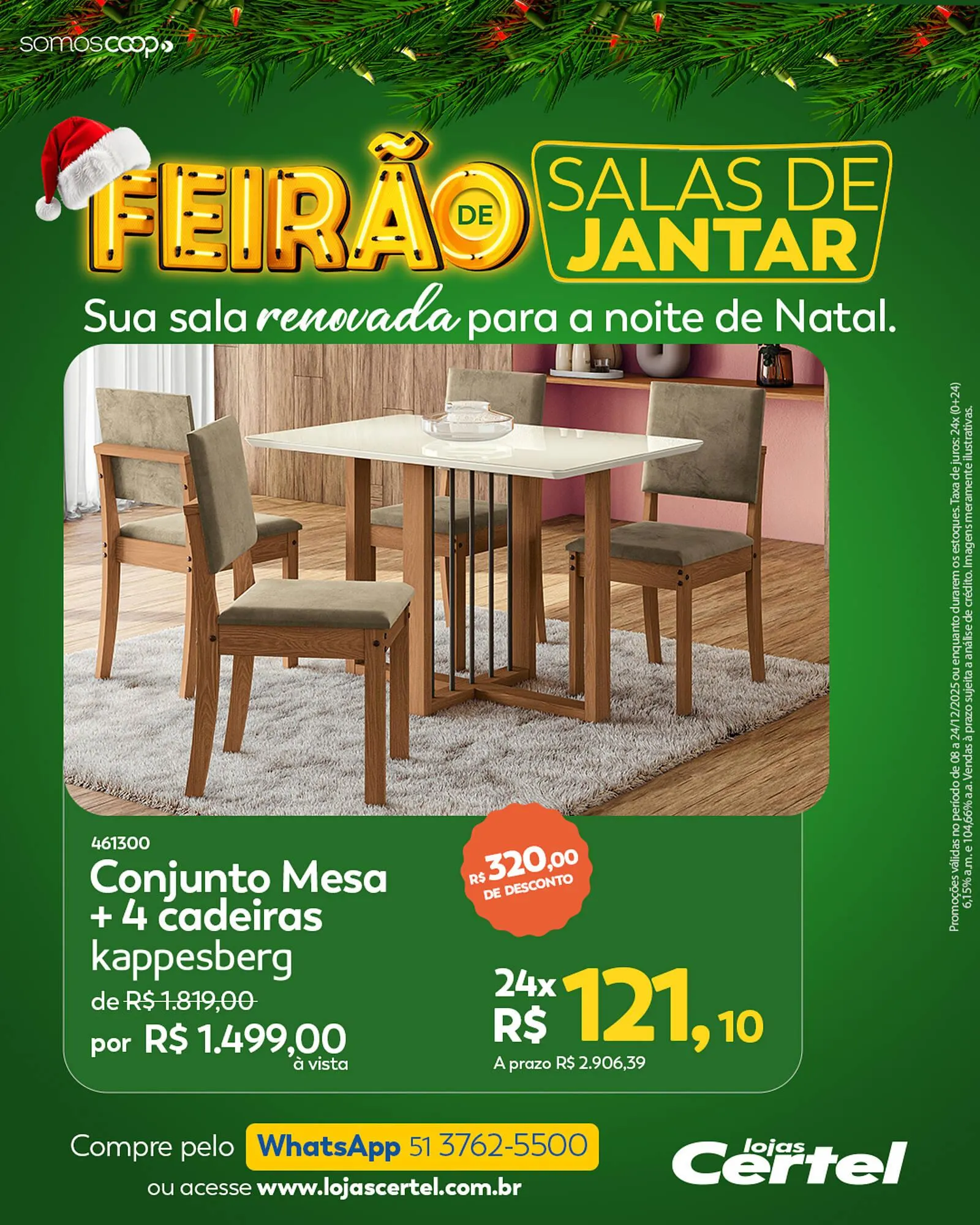 Encarte de Folheto Lojas Certel 18 de dezembro até 24 de dezembro 2025 - Pagina 3