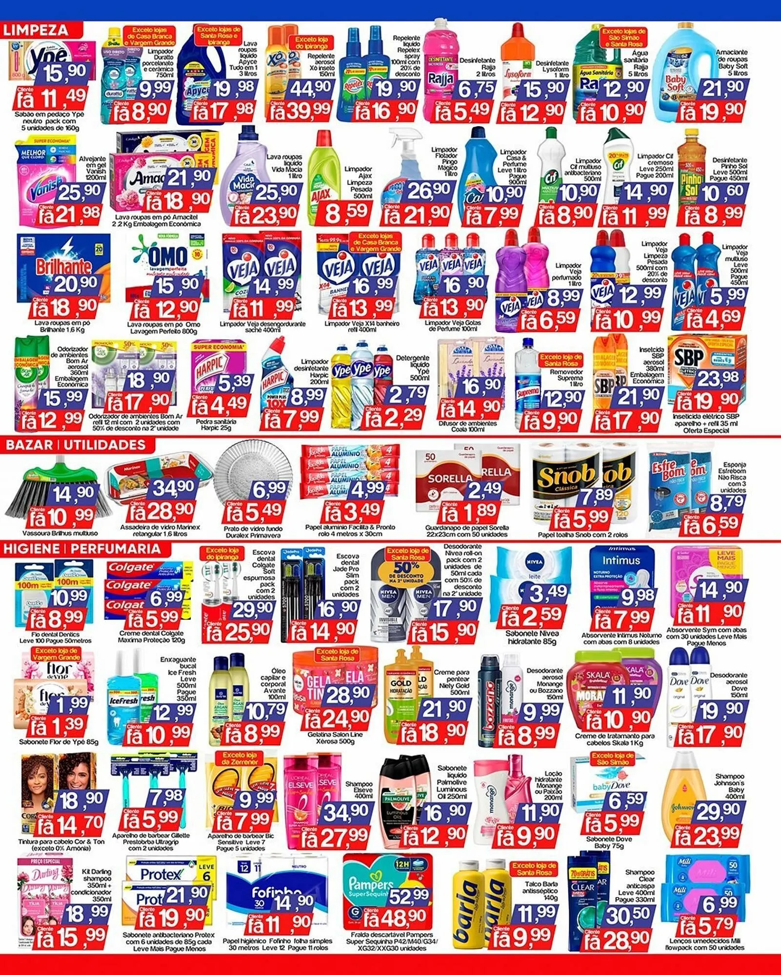 Encarte de Catálogo Supermercados Gricki 20 de fevereiro até 22 de fevereiro 2026 - Pagina 3