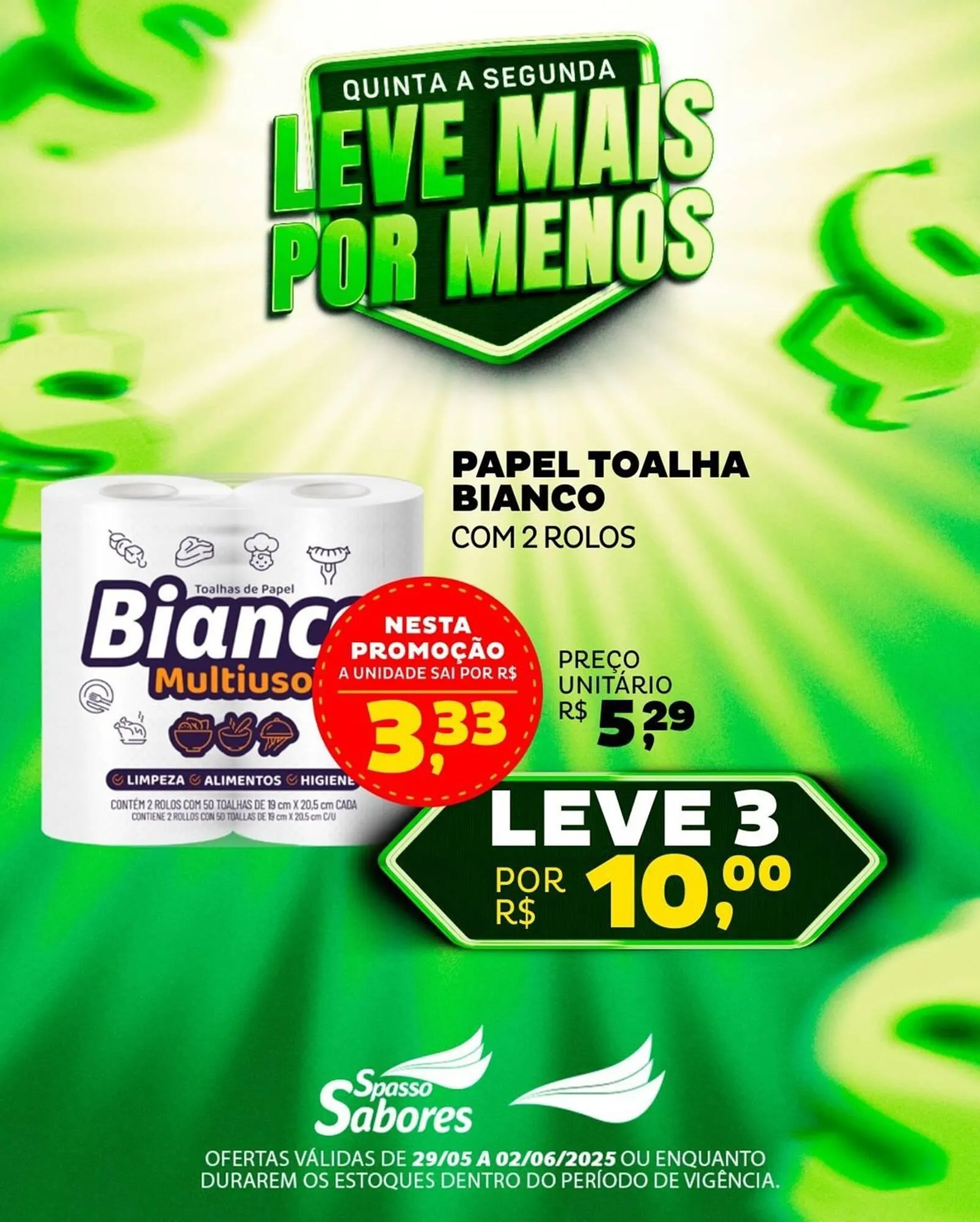 Encarte de Catálogo Spasso Sabores 29 de maio até 2 de junho 2025 - Pagina 2