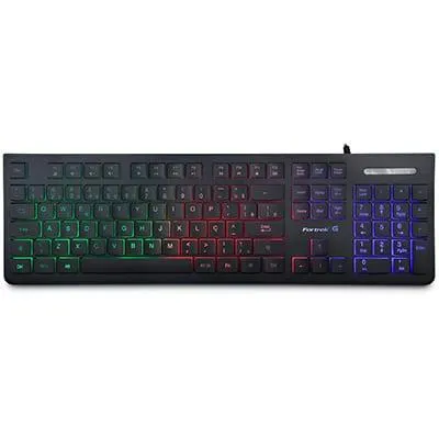 Teclado Gamer Black Eagle, USB, ABNT2, 75856, Fortrek - CX 1 UN