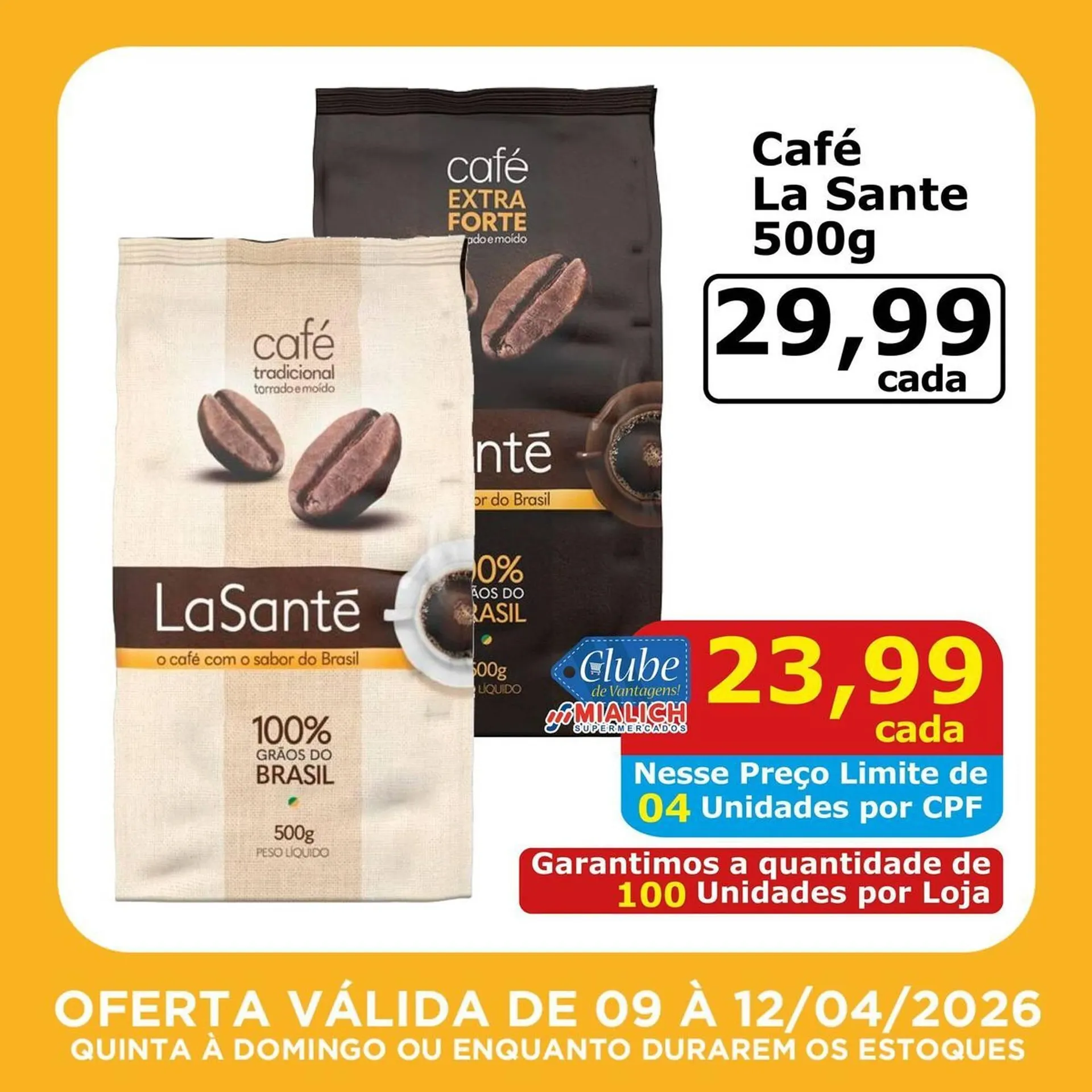 Encarte de Catálogo Mialich Supermercados 9 de abril até 12 de abril 2026 - Pagina 7