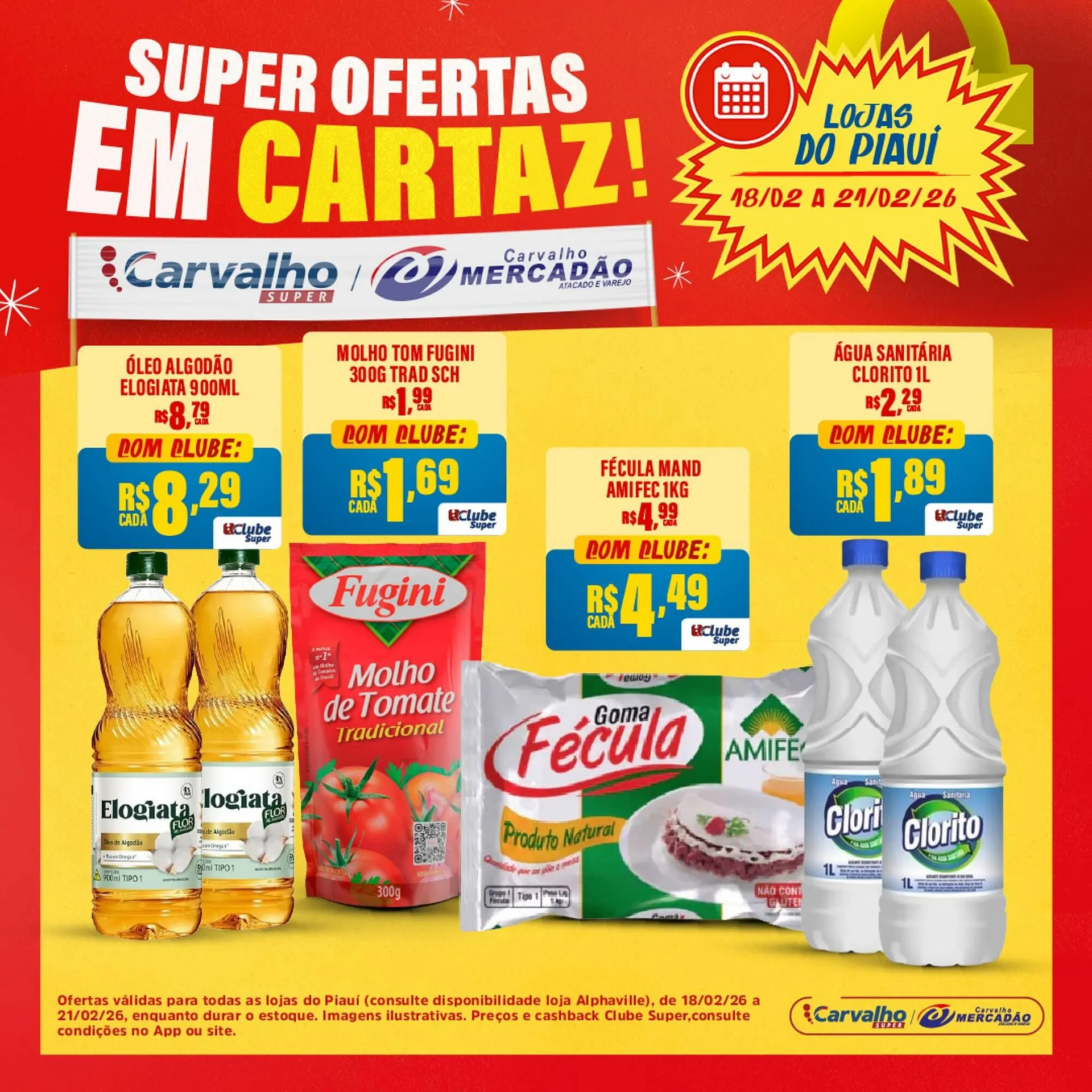 Encarte de Catálogo Carvalho Supermercado 18 de fevereiro até 21 de fevereiro 2026 - Pagina 3