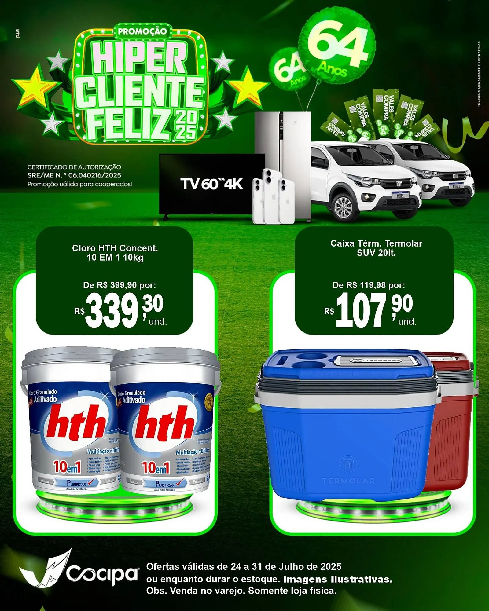 Encarte de Catálogo Cocipa 24 de julho até 31 de julho 2025 - Pagina 1