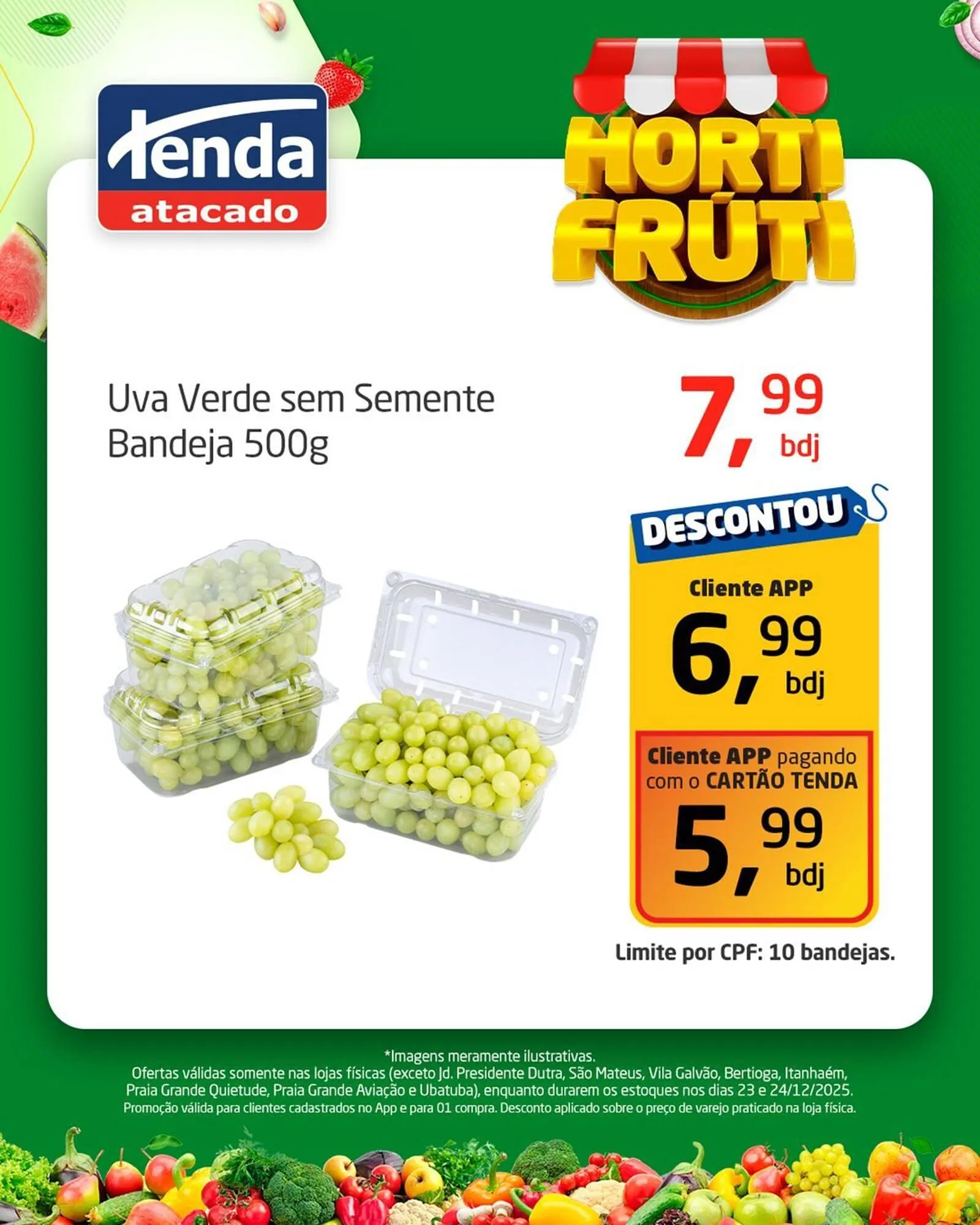 Encarte de Folheto Tenda Atacado 23 de dezembro até 24 de dezembro 2025 - Pagina 7