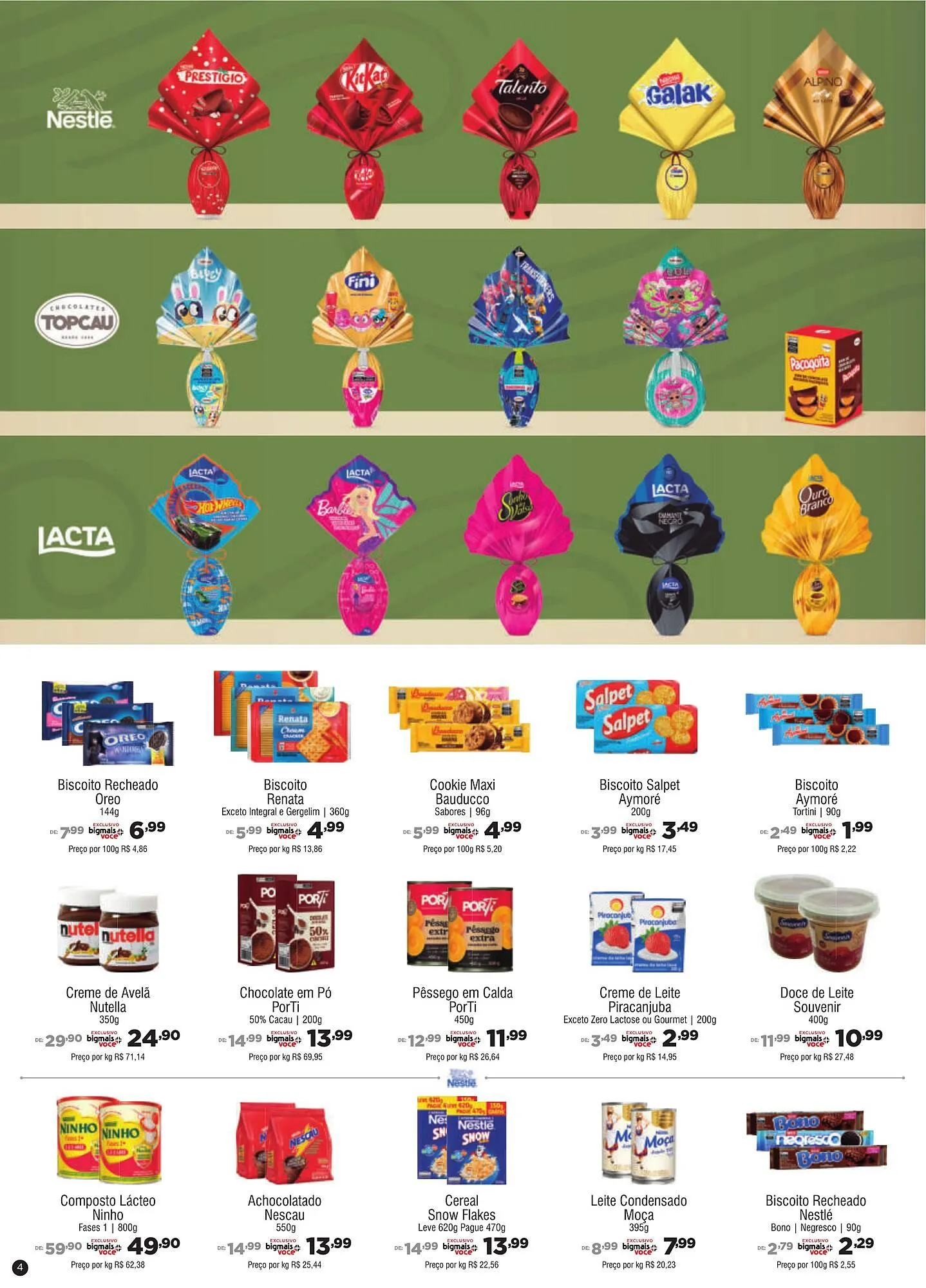 Encarte de Catálogo Big Mais Supermercados 18 de março até 7 de abril 2026 - Pagina 4