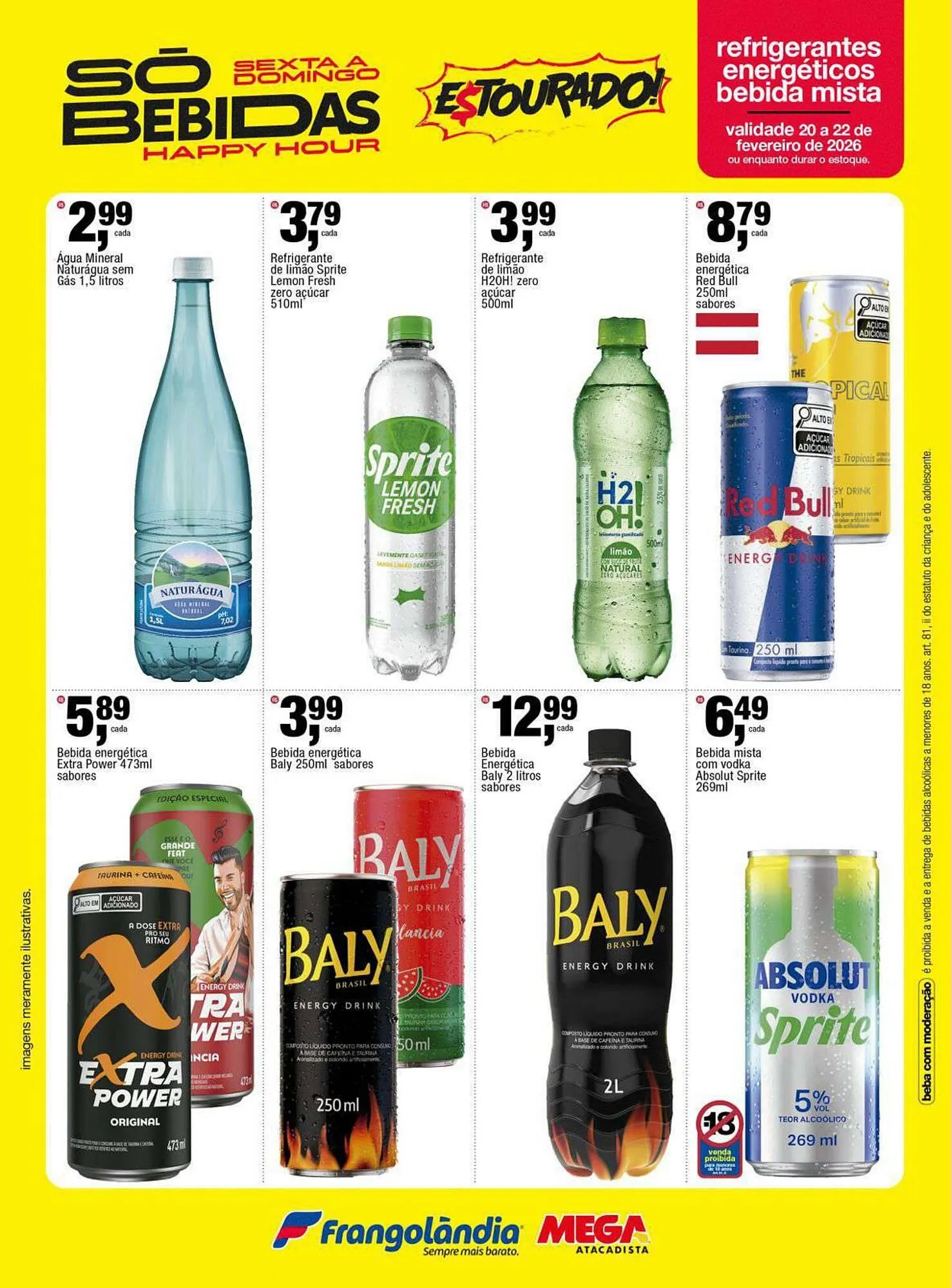 Encarte de Encarte Frangolândia 19 de fevereiro até 22 de fevereiro 2026 - Pagina 2