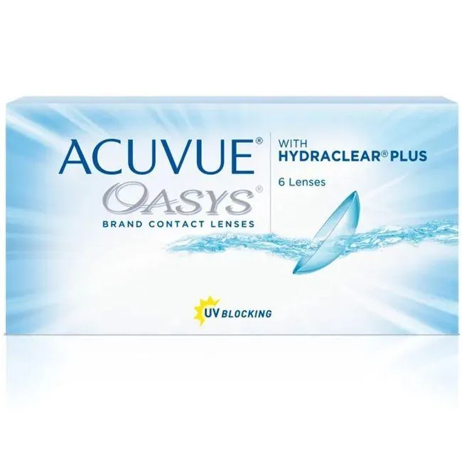 Lentes de Contato Acuvue Oasys com Hydraclear 3 Pares