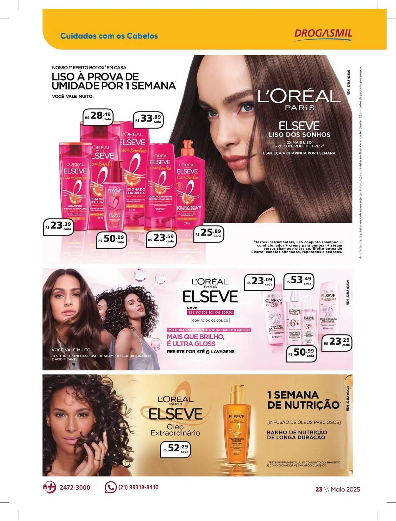 Encarte de Catálogo Drogasmil 5 de maio até 1 de junho 2025 - Pagina 23