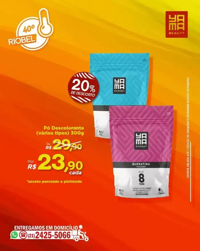 Encarte de Encarte Rio Bel Cosméticos 11 de março até 17 de março 2025 - Pagina 8