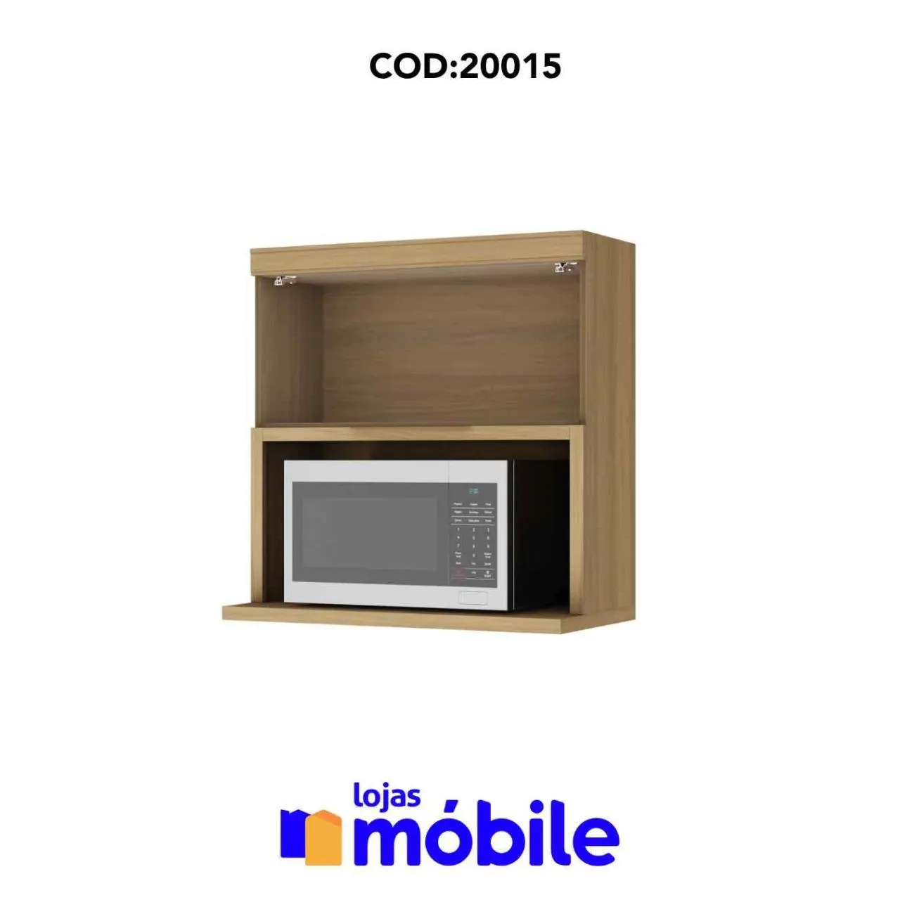 Armário Aéreo Marquesa 1 Porta, E espaço para Microondas (20015)