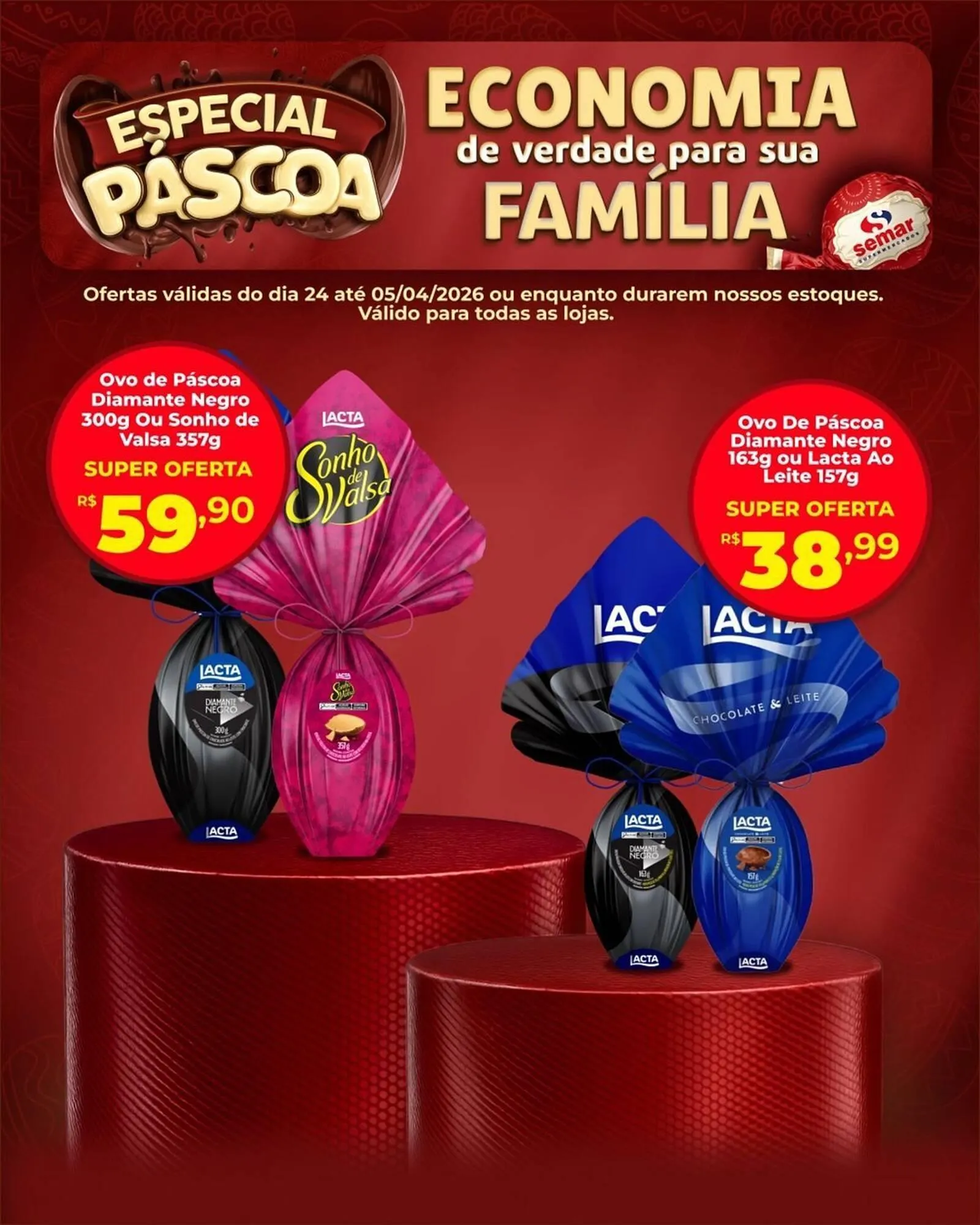 Encarte de Folheto Semar Supermercado 3 de abril até 5 de abril 2026 - Pagina 2