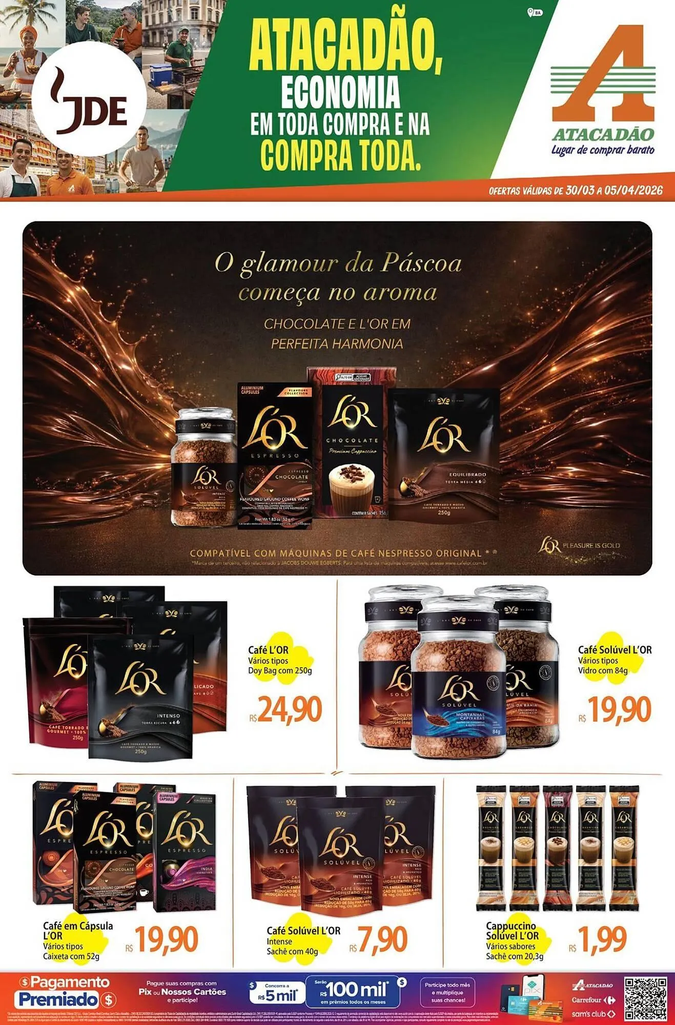 Encarte de Folheto Atacadão 30 de março até 5 de abril 2026 - Pagina 1
