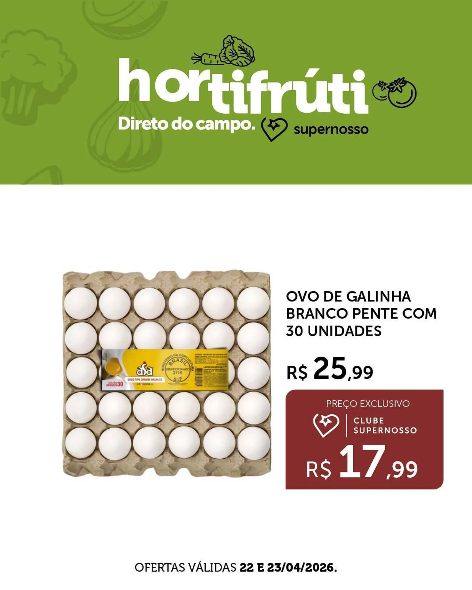 Encarte de Folheto Super Nosso 22 de abril até 24 de abril 2026 - Pagina 4