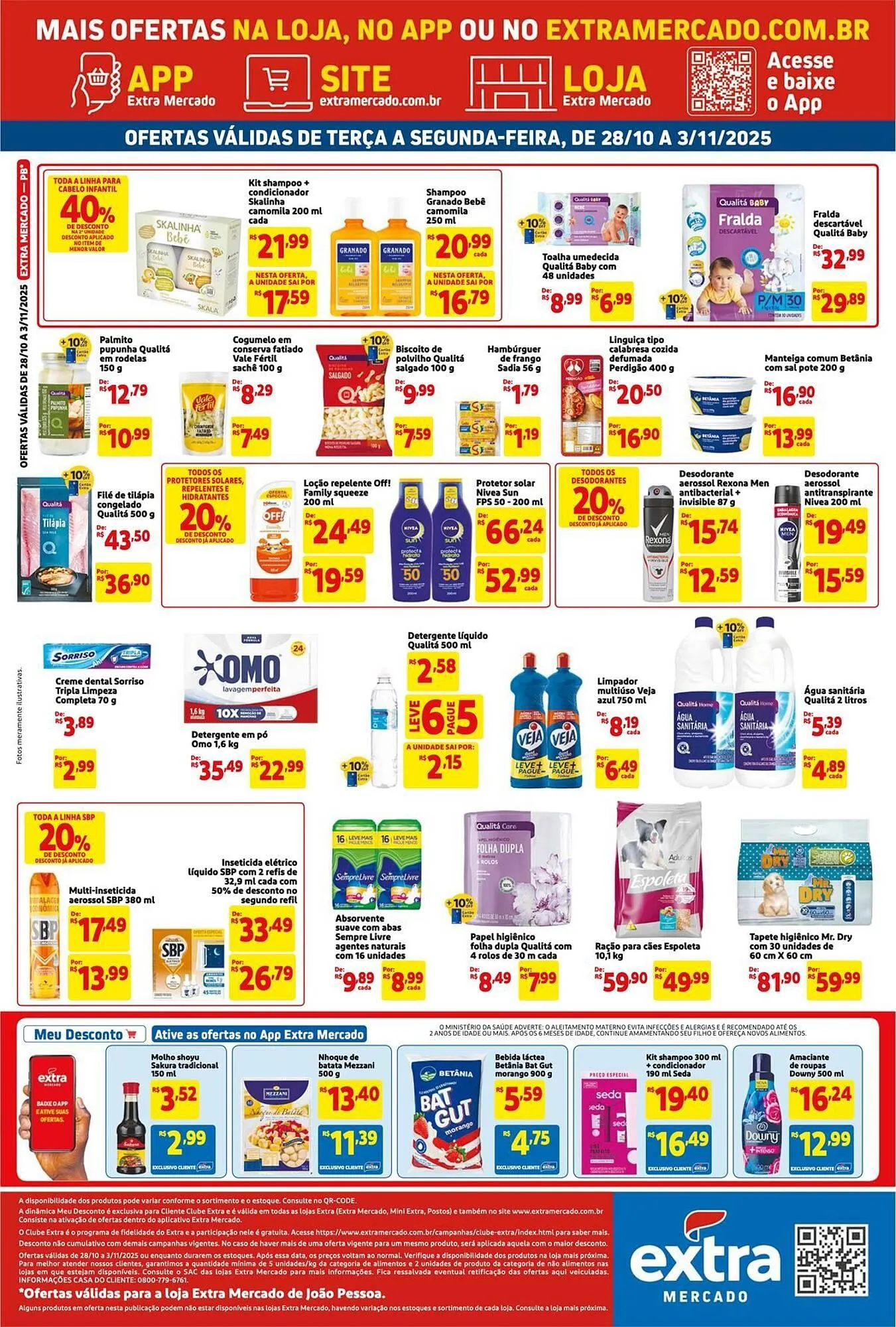 Encarte de Catálogo Extra 28 de outubro até 3 de novembro 2025 - Pagina 2