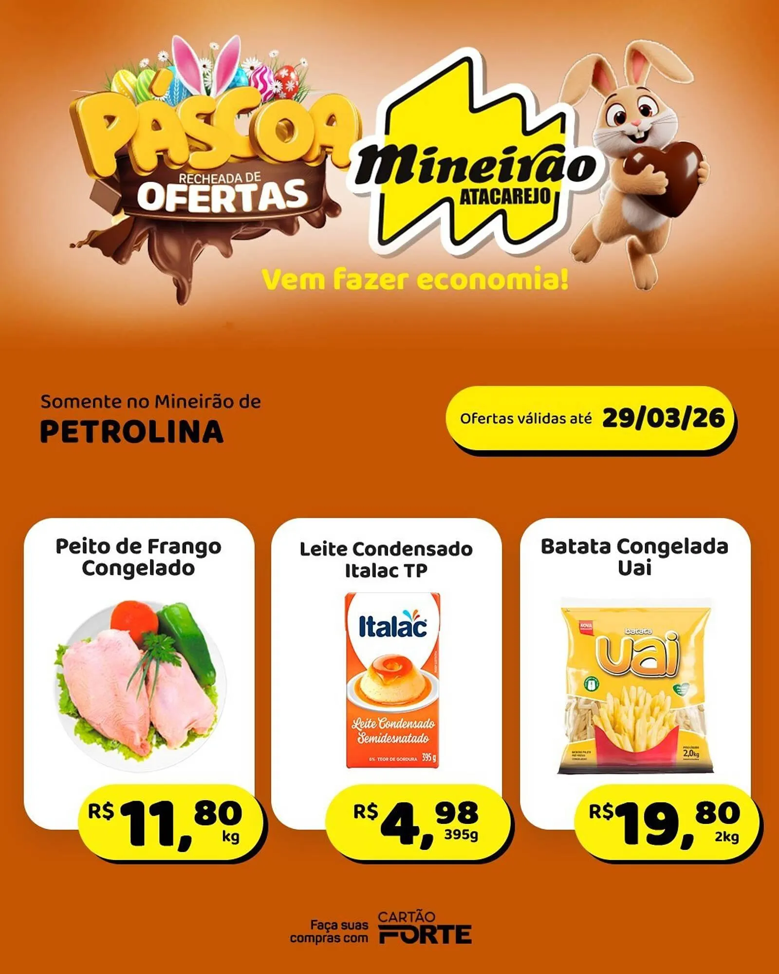 Encarte de Folheto Mineirão Atacarejo 23 de março até 29 de março 2026 - Pagina 1