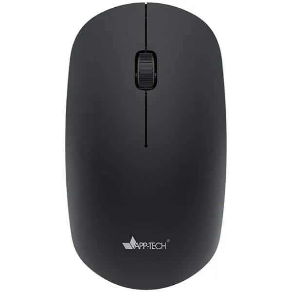Mouse sem fio 1200DPI, Preto, MW250, App-Tech - CX 1 UN