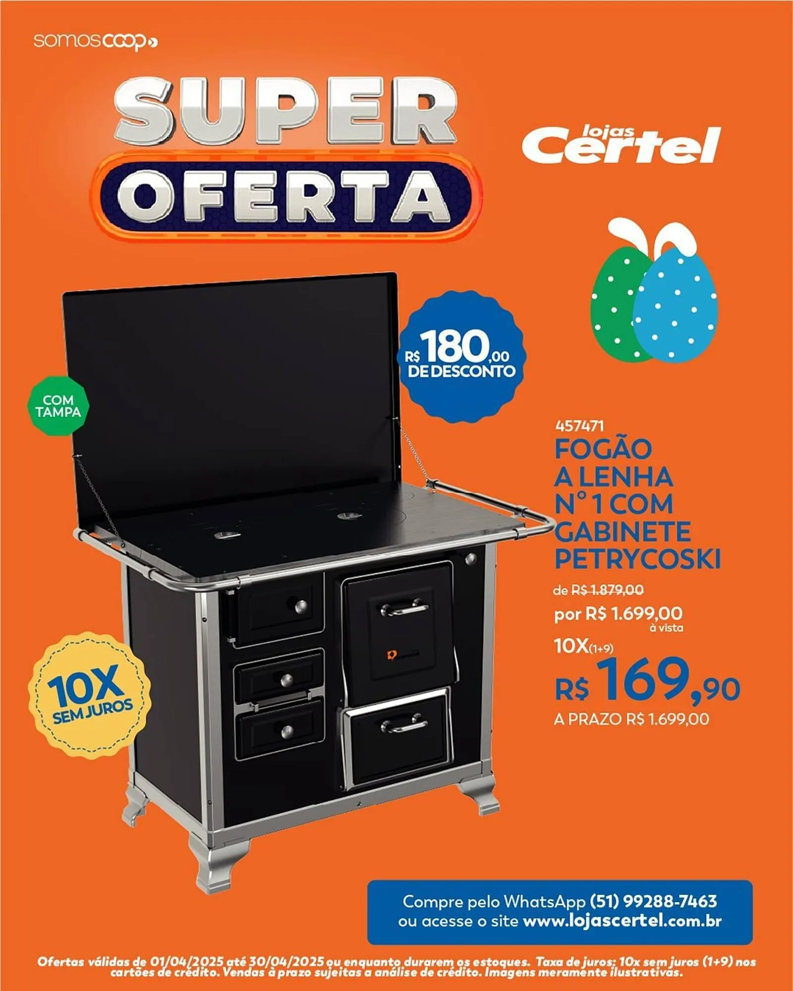 Encarte de Catálogo Lojas Certel 11 de abril até 30 de abril 2025 - Pagina 2